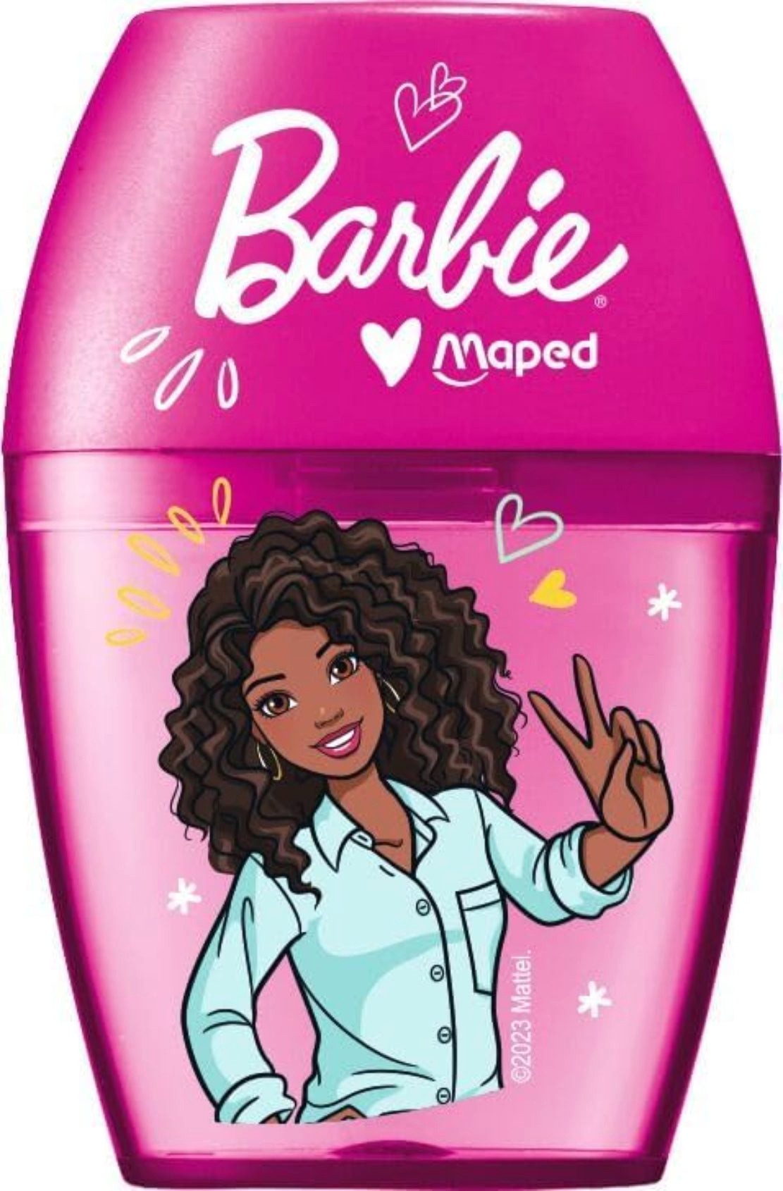 MAPED Anspitzer MAPED Barbie Anspitzer Shaker mit Auffangbehälter