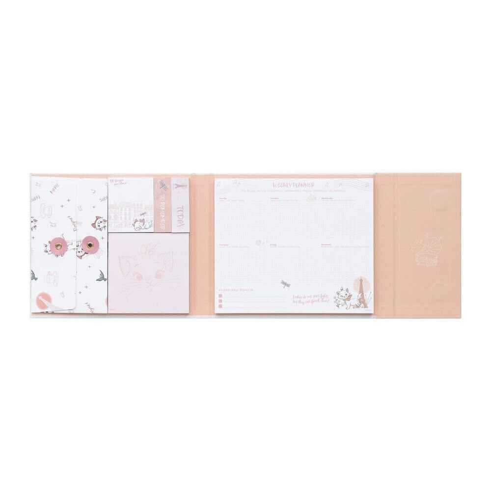 Grupo Erik Terminplaner Disney The Aristocats Marie Wochenplaner mit Haftnotizen