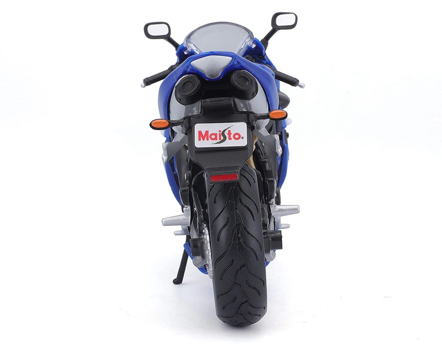 Maisto® Modellmotorrad Modellmotorrad - Yamaha YZF-R1 (blau, Maßstab 1:12), Maßstab 1:12, detailliertes Modell