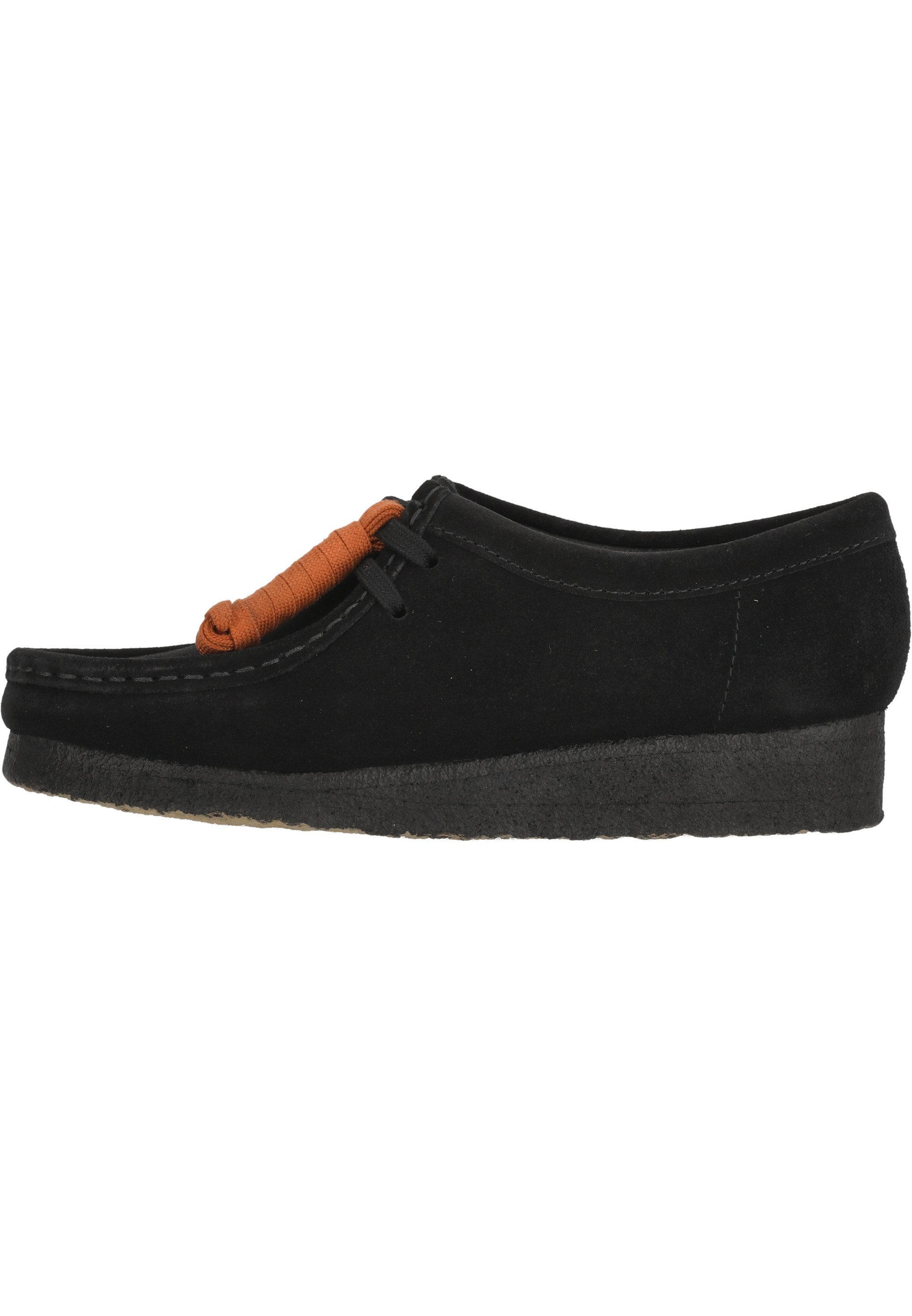 Clarks Wallabee. Black Sde Schnürschuh mit günstig online kaufen