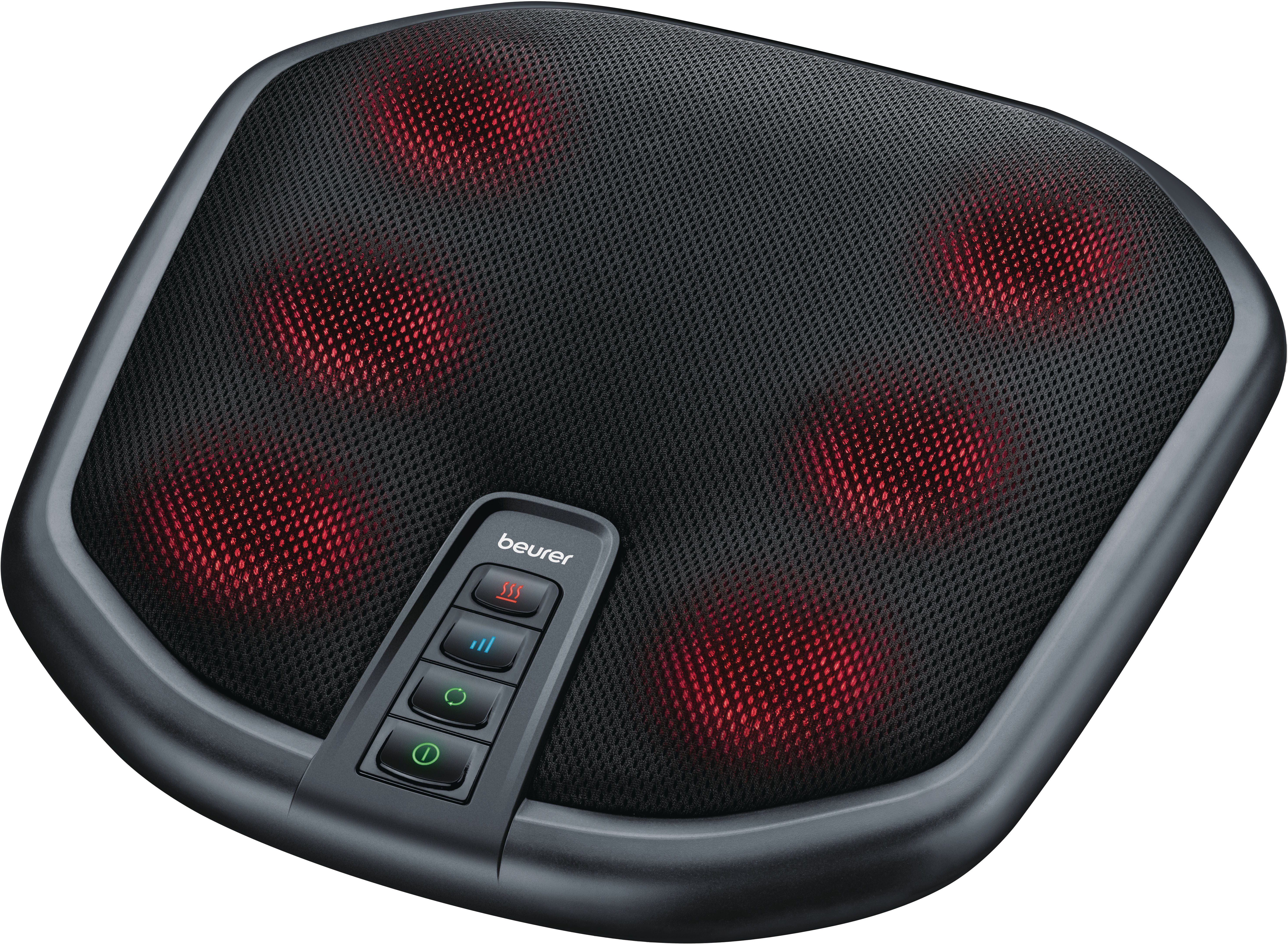 BEURER Fußmassagegerät FM 70 mit 2-in-1 Funktion: Fuß- und Rückenmassage, mit Wärmefunktion, 3 Intensitätsstufen, Shiatsu-Massage, waschbarer Bezug