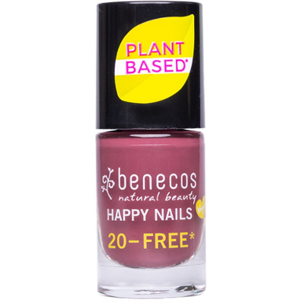 Benecos Nagellack Happy Nails sweet plum, 5 ml