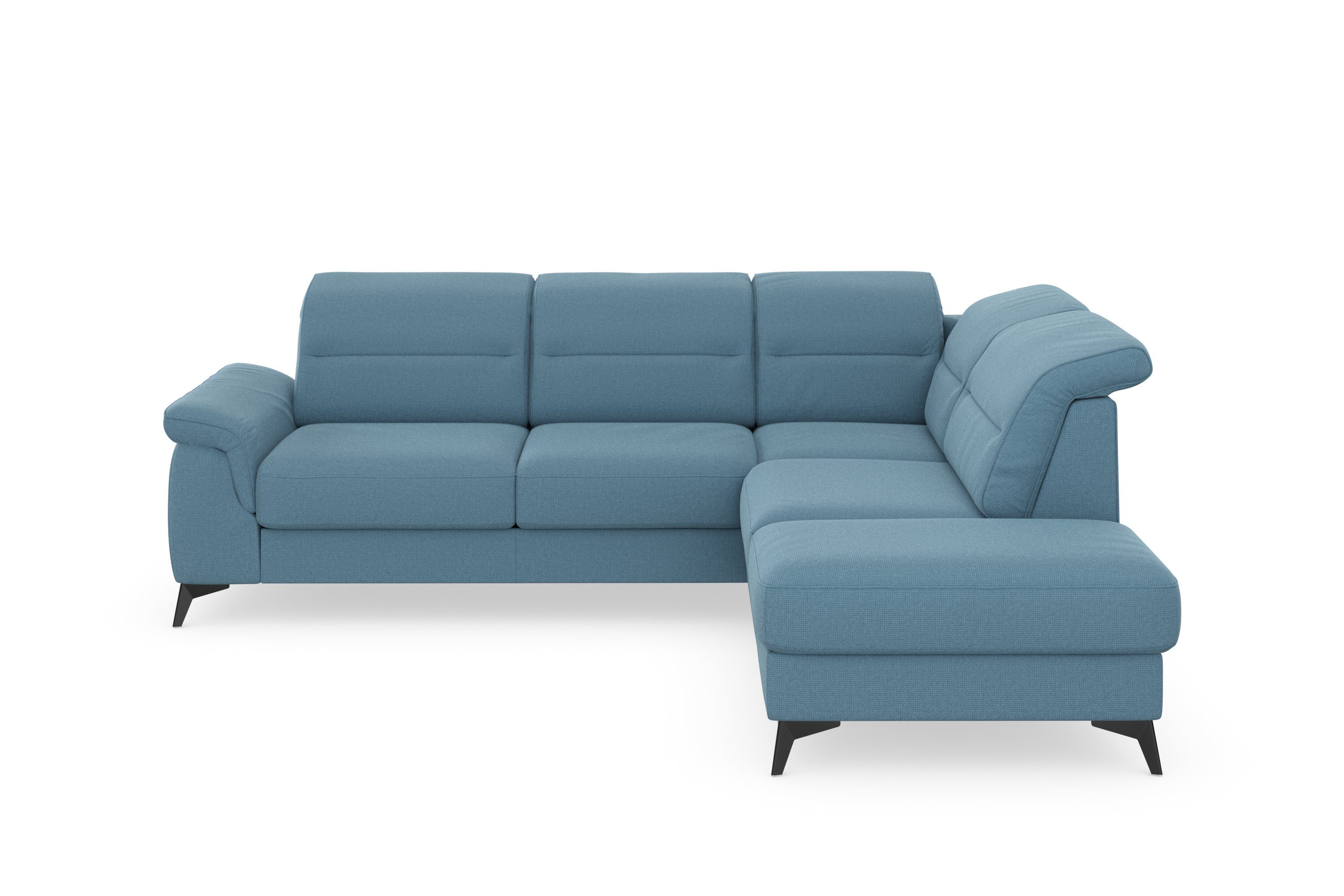 sit&more Ecksofa Sinatra, mit mit Armteilfunktion optional mane, und Kopfteilverstellung