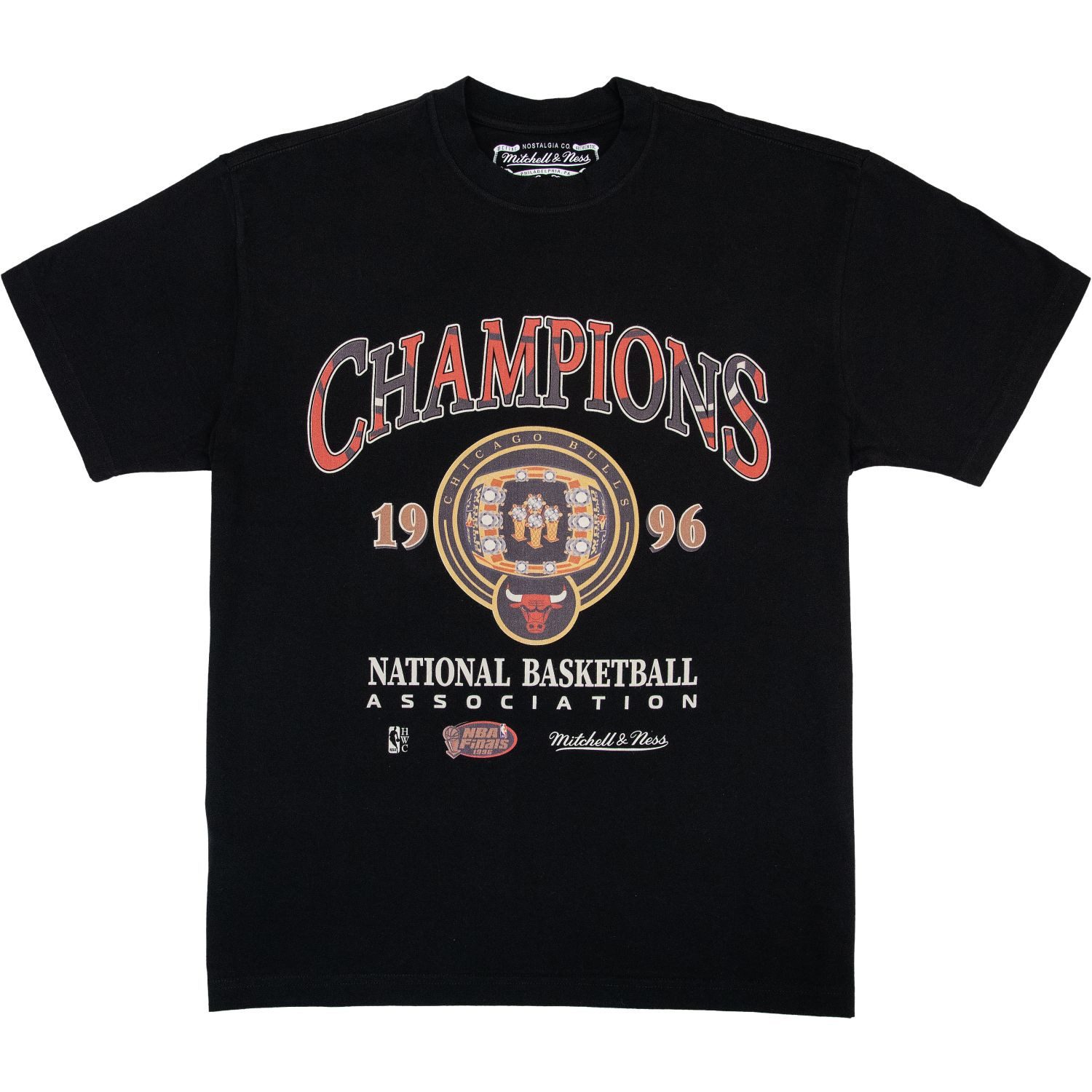 Mitchell & Ness Print-Shirt CHAMPIONSHIP RING Chicago Bulls