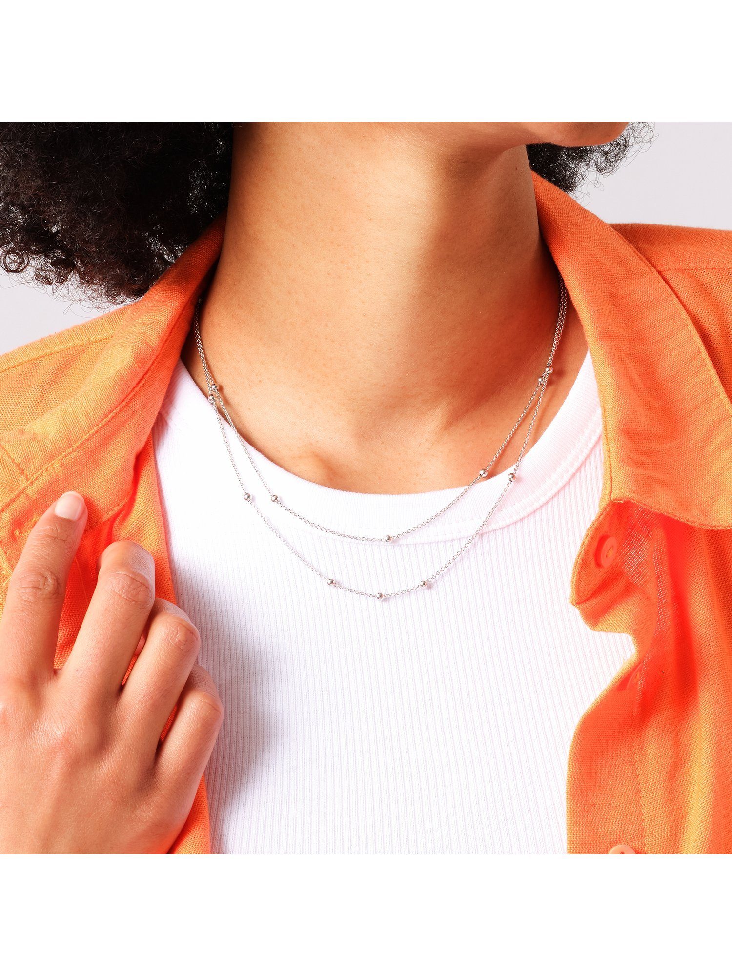 Esprit Silberkette ESPRIT Damen-Kette 92... Esprit Silberkette ESPRIT Damen-Kette 92...