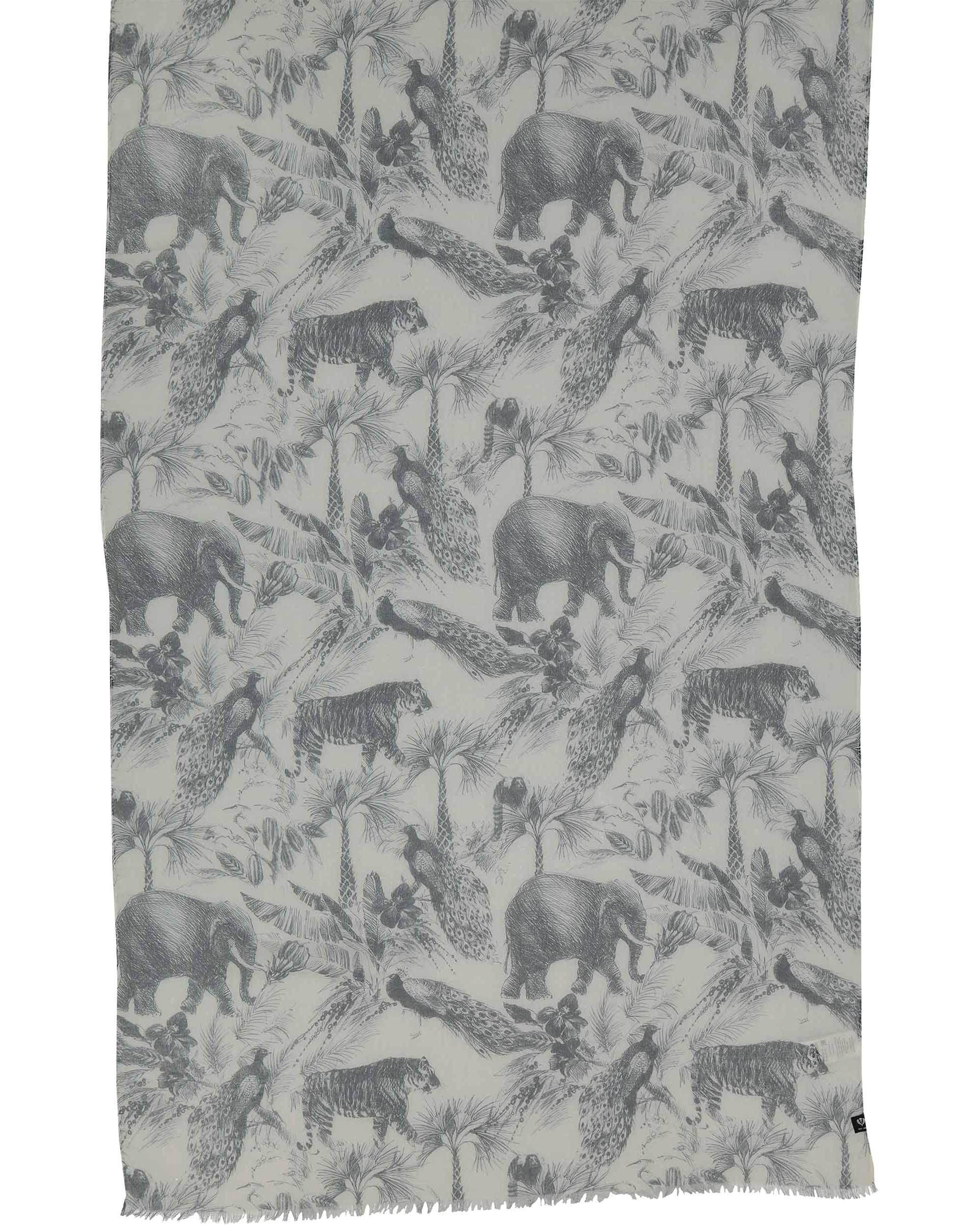 Fraas XXL-Schal Sustainability Edition - Stola mit wilden Tieren, (1, keine)