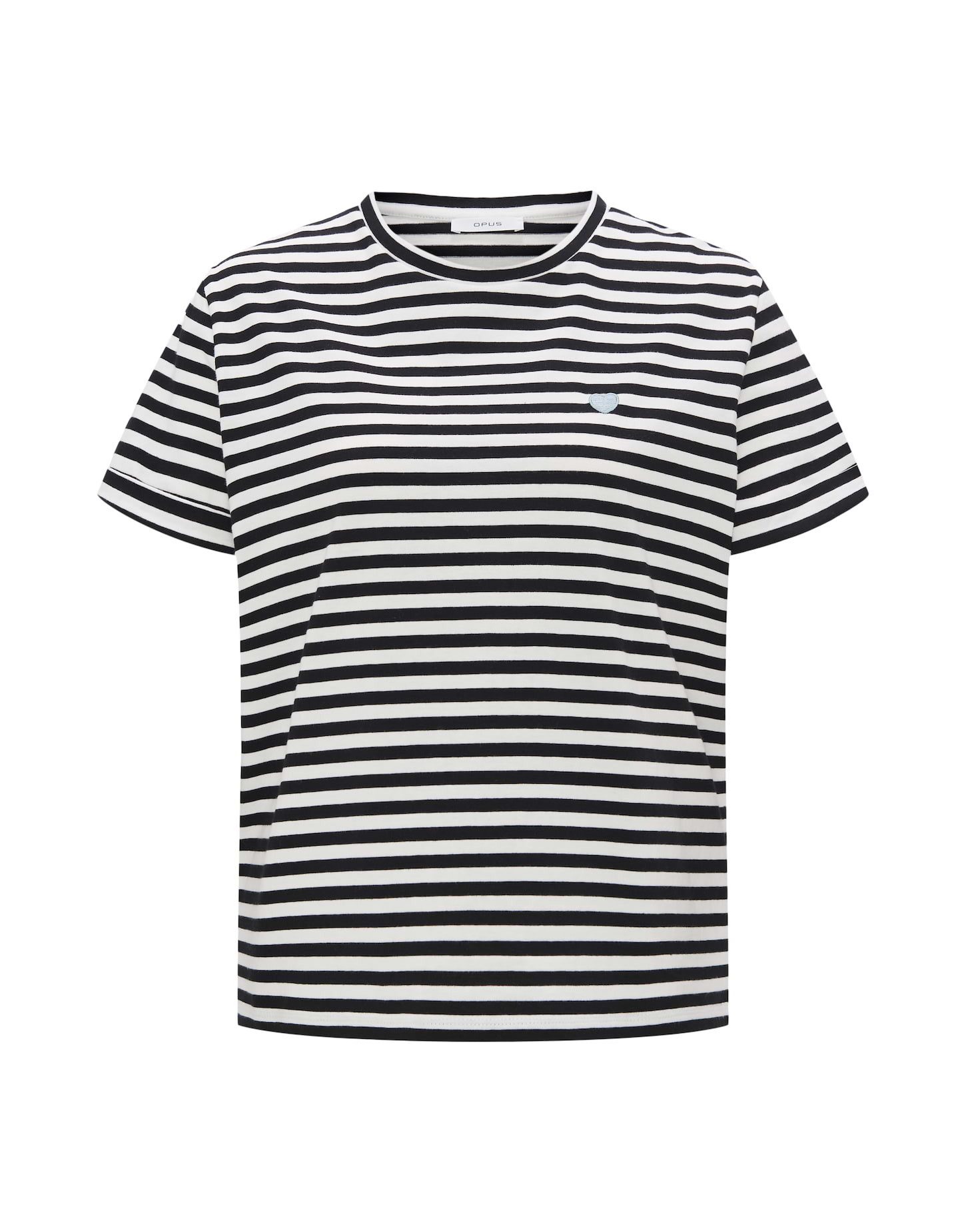 OPUS Kurzarmshirt T-Shirt SERZ STRIPE Regular aus Organic Cotton günstig online kaufen