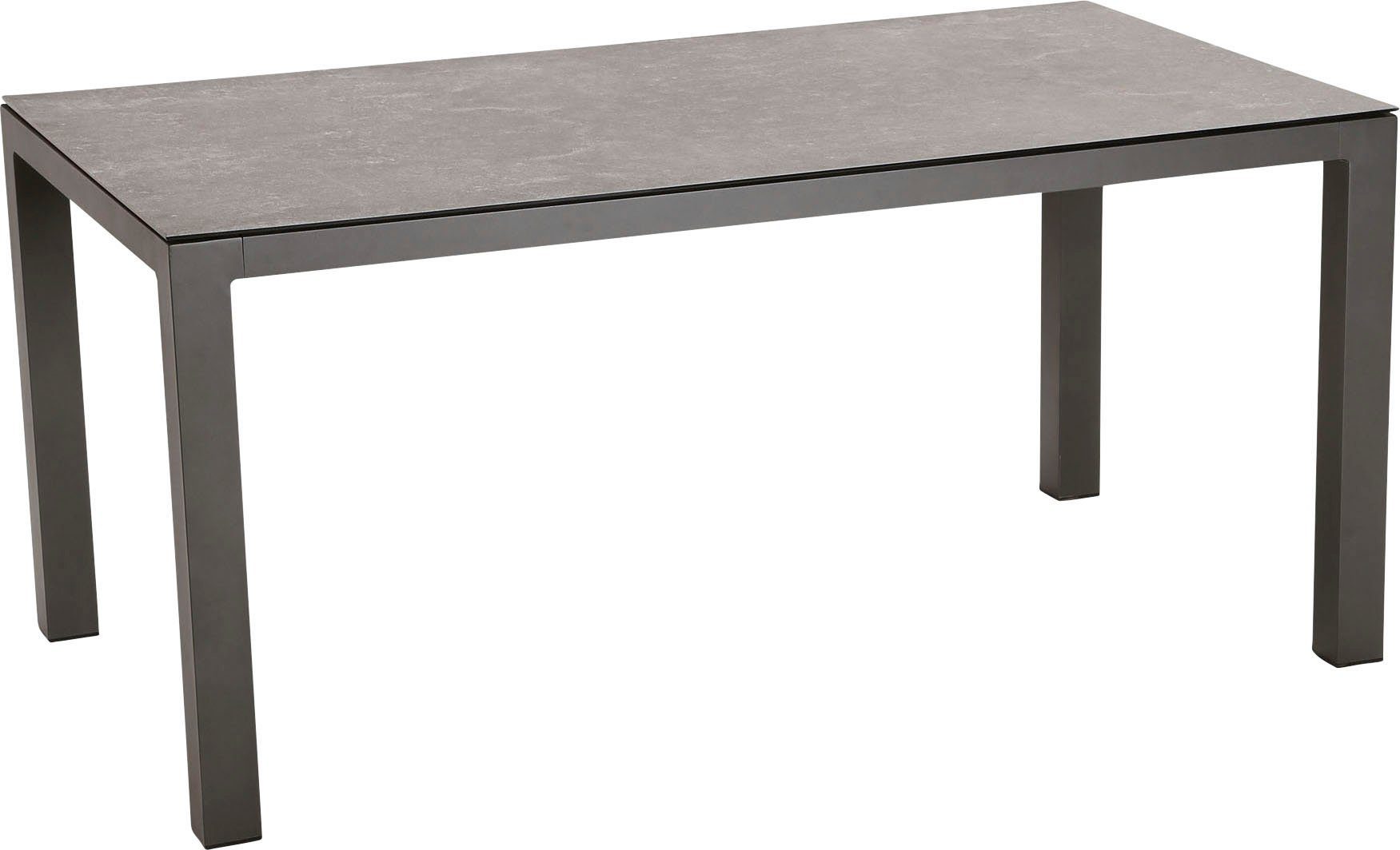 Best Gartentisch Houston, 160x90 cm, Absolut wetterfest und UVbeständig