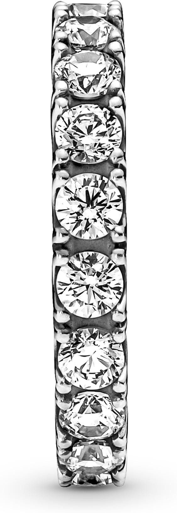 Pandora Fingerring Pandora Funkelnde Reihe Ewigkeits-Ring 190050C01 Damenri günstig online kaufen