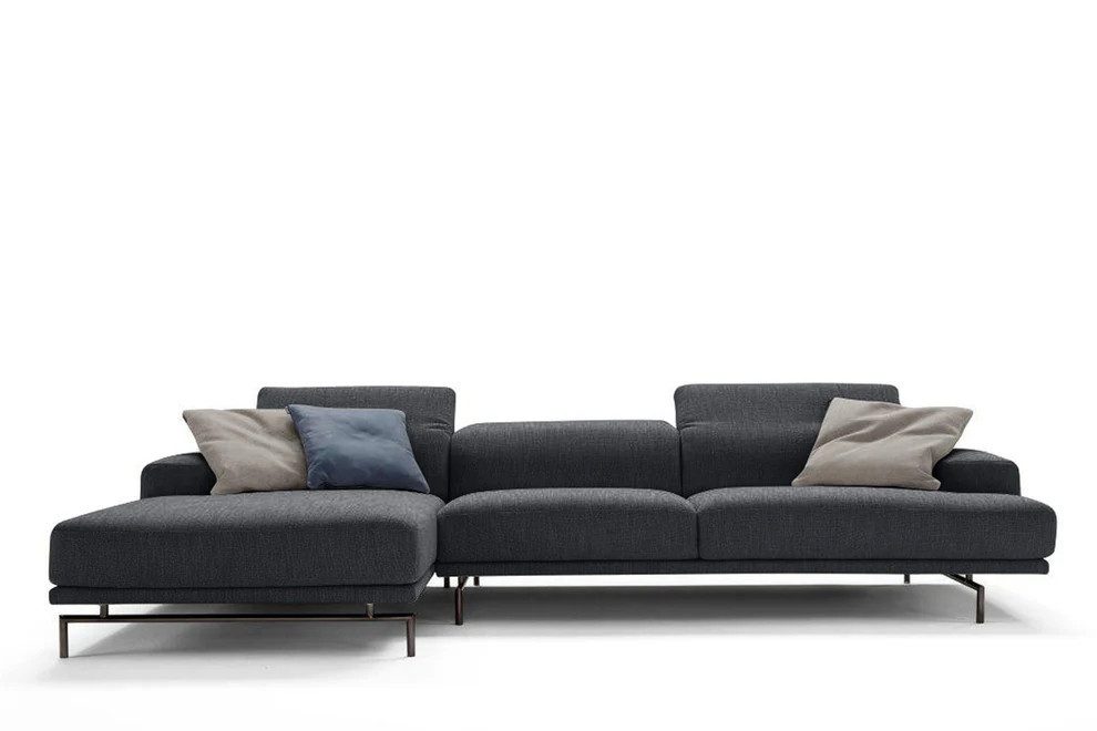 Ecksofa Ecksofa Moebel Outlet.de –Verstellbar, Made in Italy, 2 Jahre Garantie