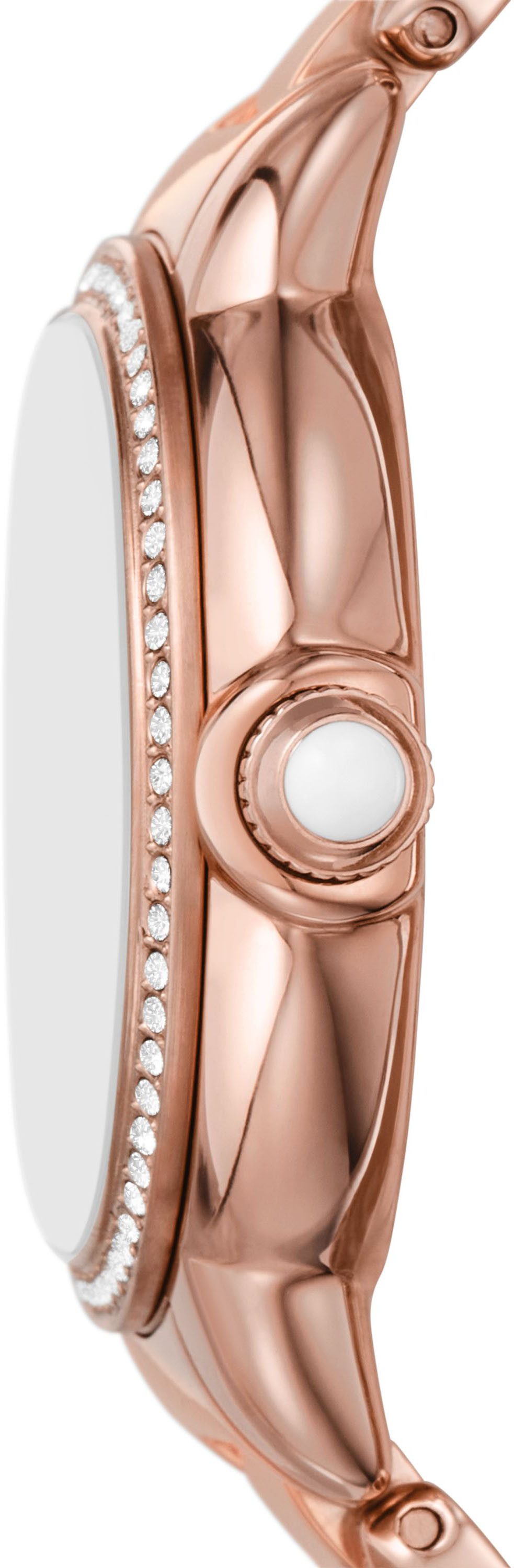 Emporio Armani Quarzuhr AR11633, Armbanduhr, Damenuhr, Edelstahlarmband, analog