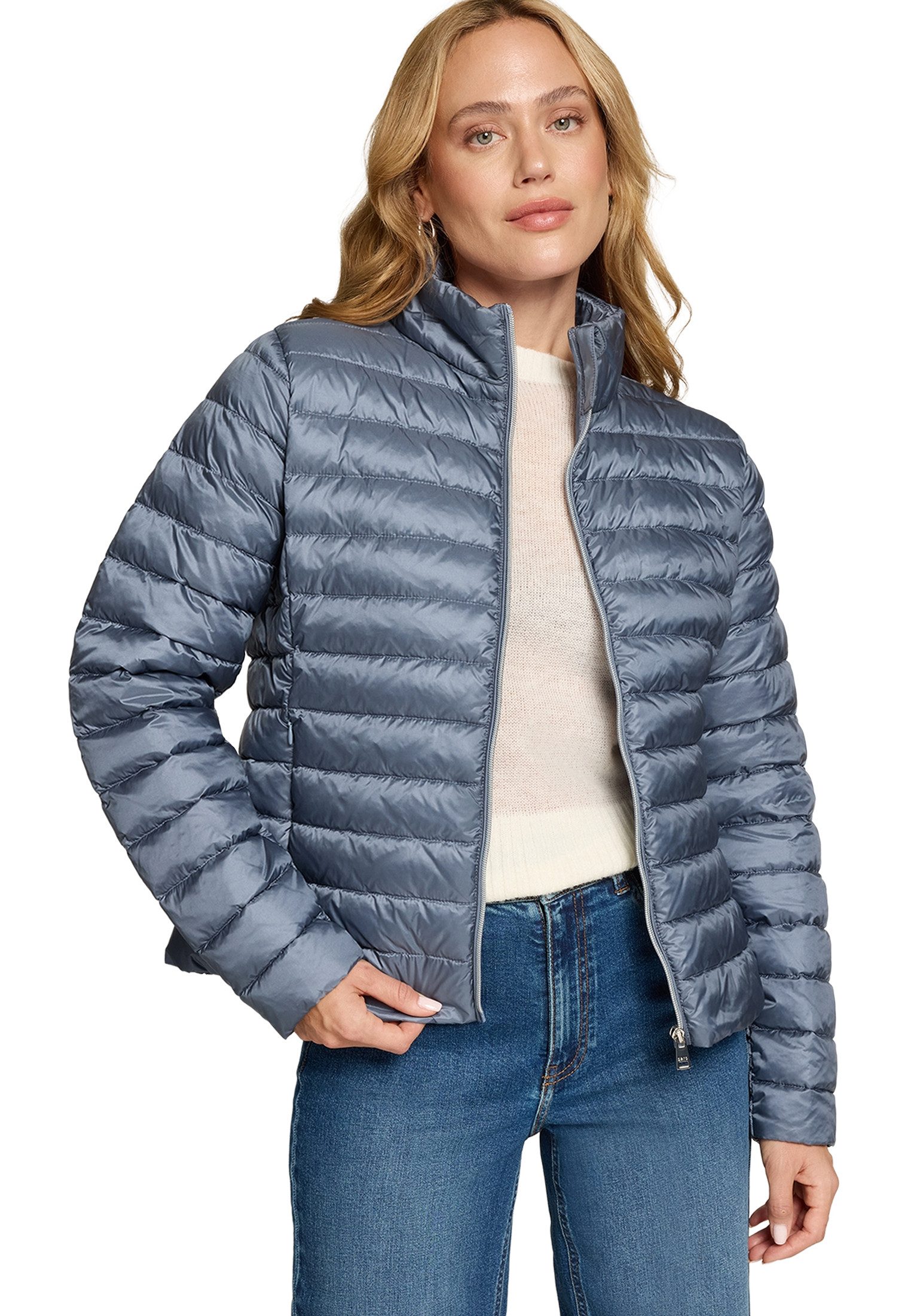 Zero Steppjacke Damen mit Stehkragen