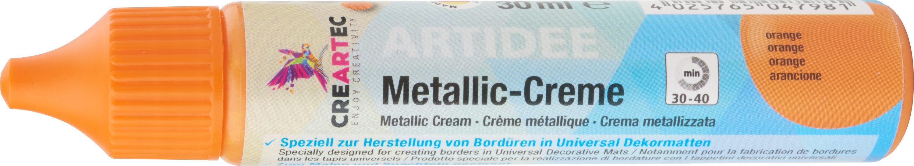 CREARTEC Malpaste Metallic-Modelliercreme, 30 ml