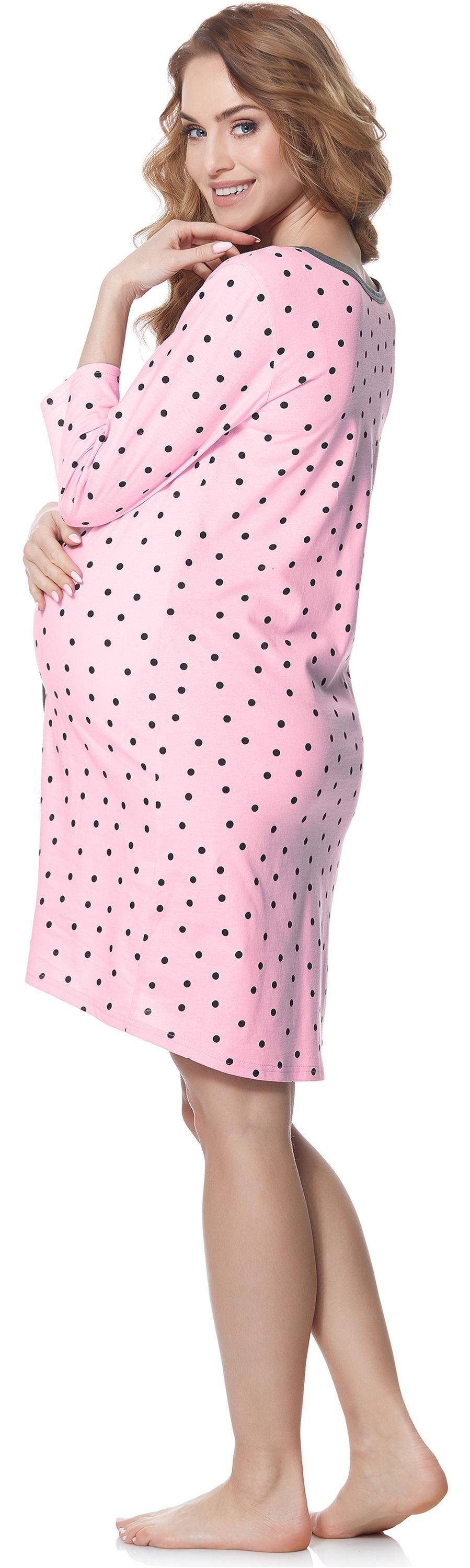 Be Mammy Umstandsnachthemd Damen Umstands Nachthemd günstig online kaufen