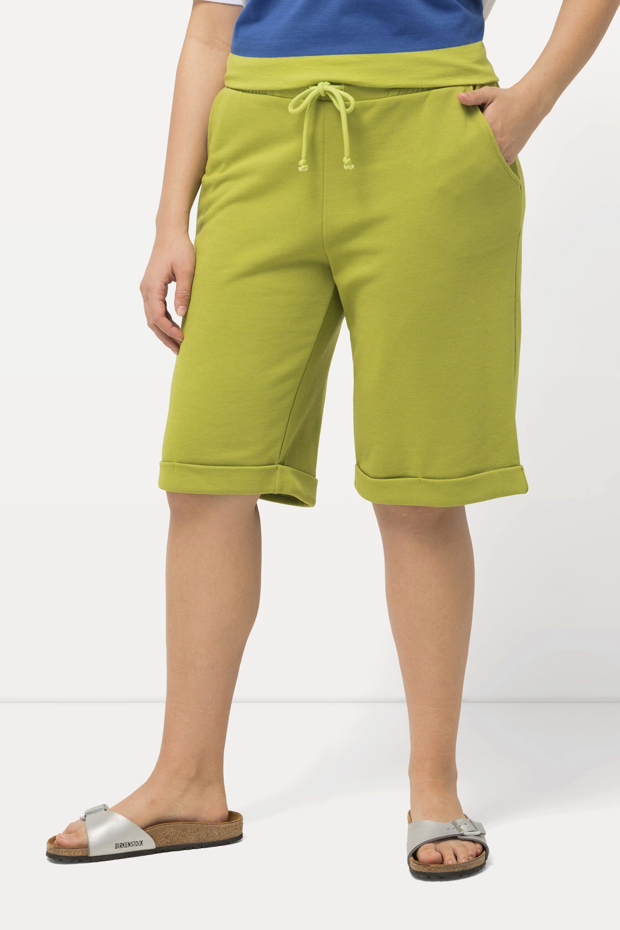 Ulla Popken Jeansshorts Sweatshorts Mary weites günstig online kaufen