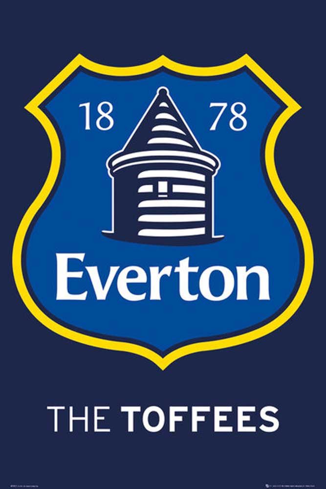 Poster Fußball - Poster - Everton Crest 2013