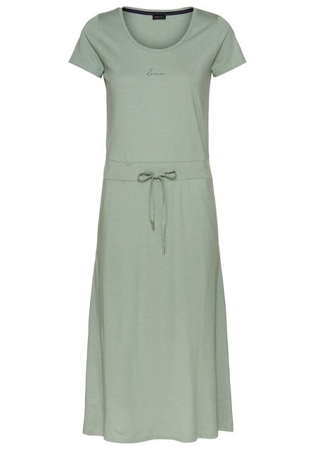 Laura Scott Midikleid, mit Bindeband am Bund & versteckte Eingrifftaschen - günstig online kaufen