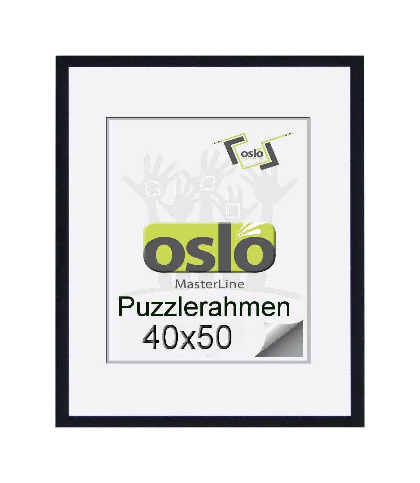 Oslo MasterLine Einzelrahmen Bilderrahmen Aluminium schmal günstig online kaufen
