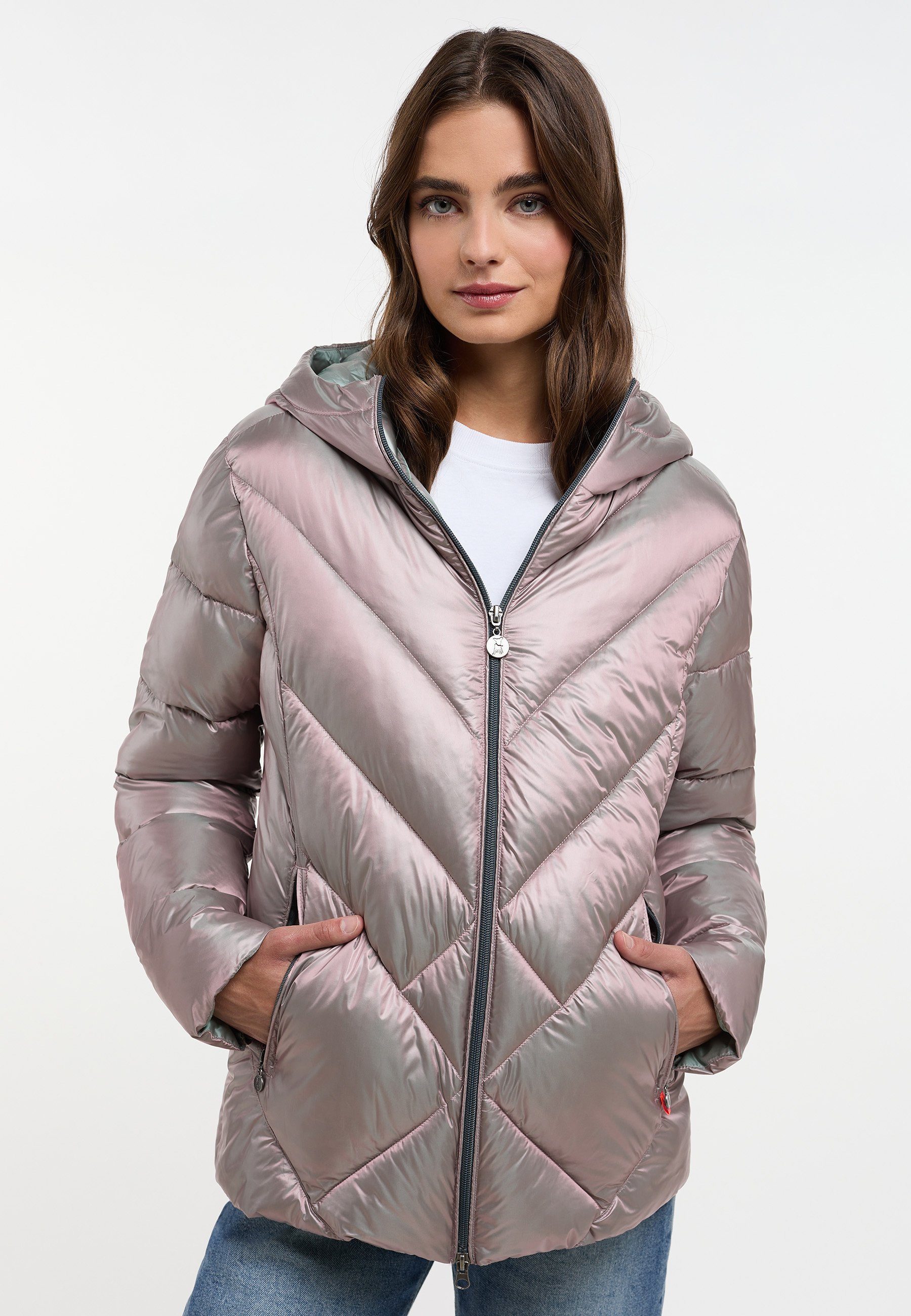 Steppjacke Belle NY Frieda Jacket, Thermolite & mit Freddies Reißverschluss ALTROSA