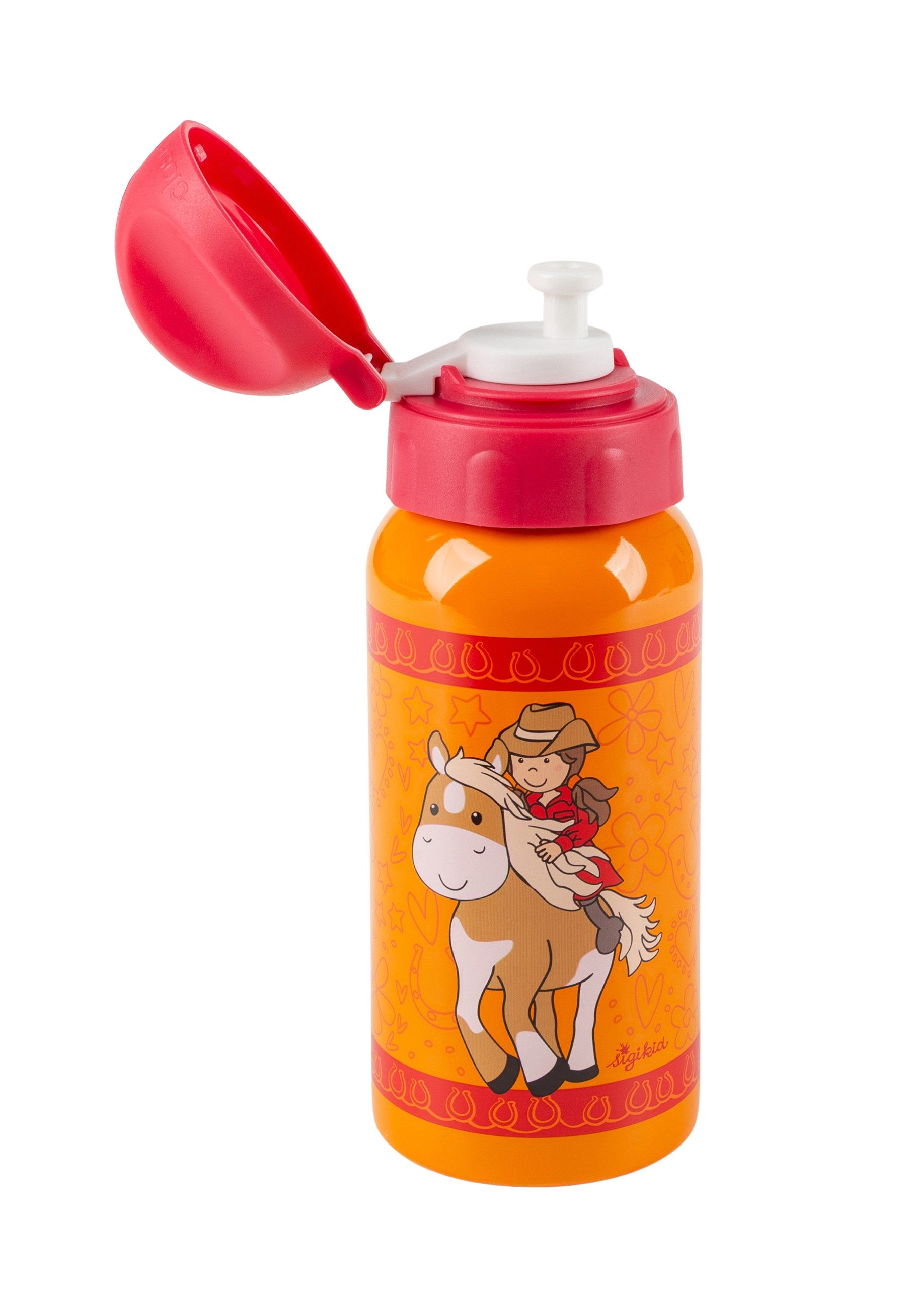 Sigikid Trinkflasche Edelstahl Trinkflasche 400 ml für Kinder Unisex