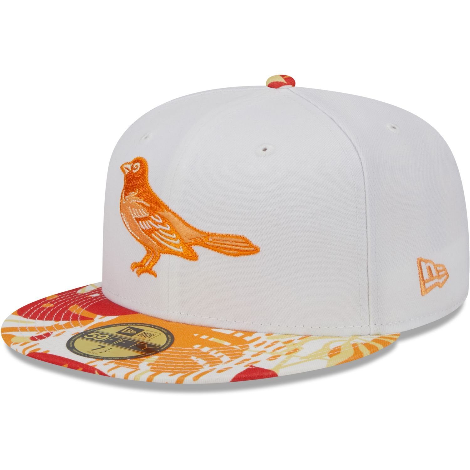 New Era Fitted Cap 59Fifty Baltimore Orioles floral