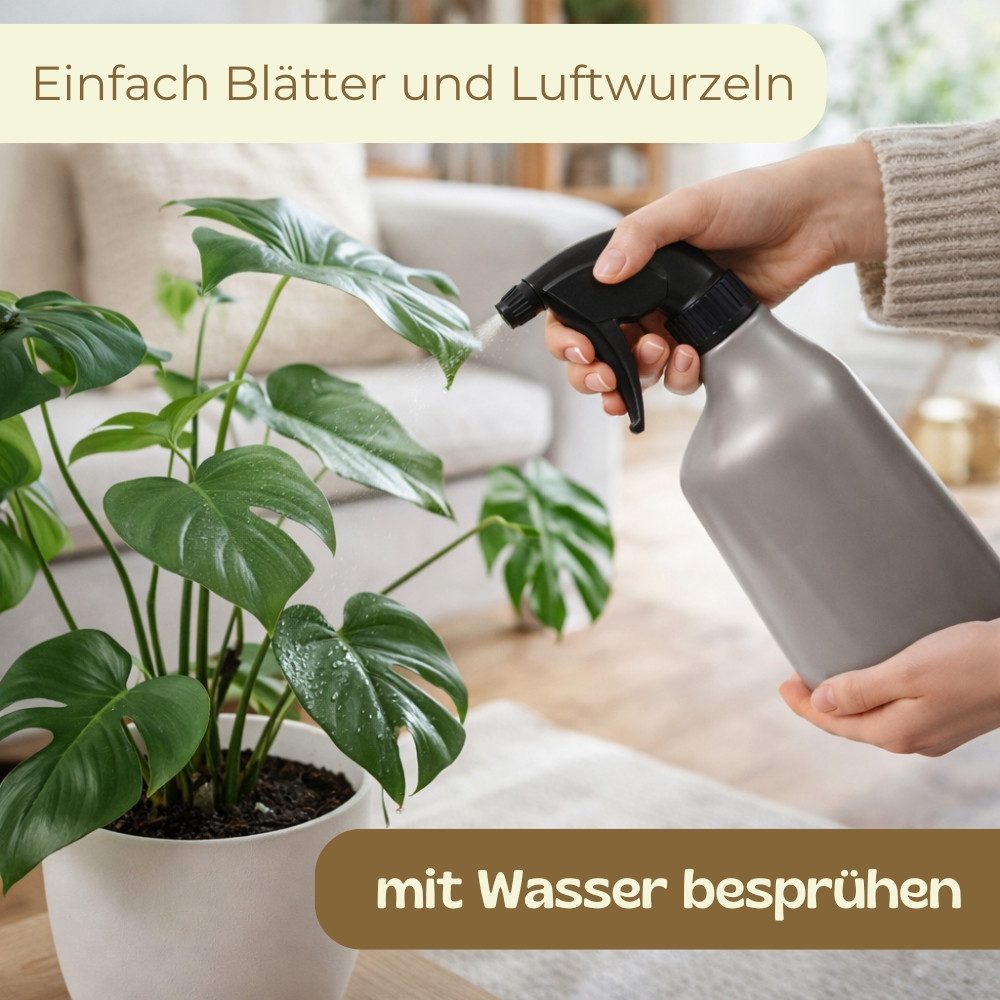 GarPet Sprühflasche Sprühflasche Pflanzen Pflanzensprüher Sprühflasche 1 L Wassersprüher