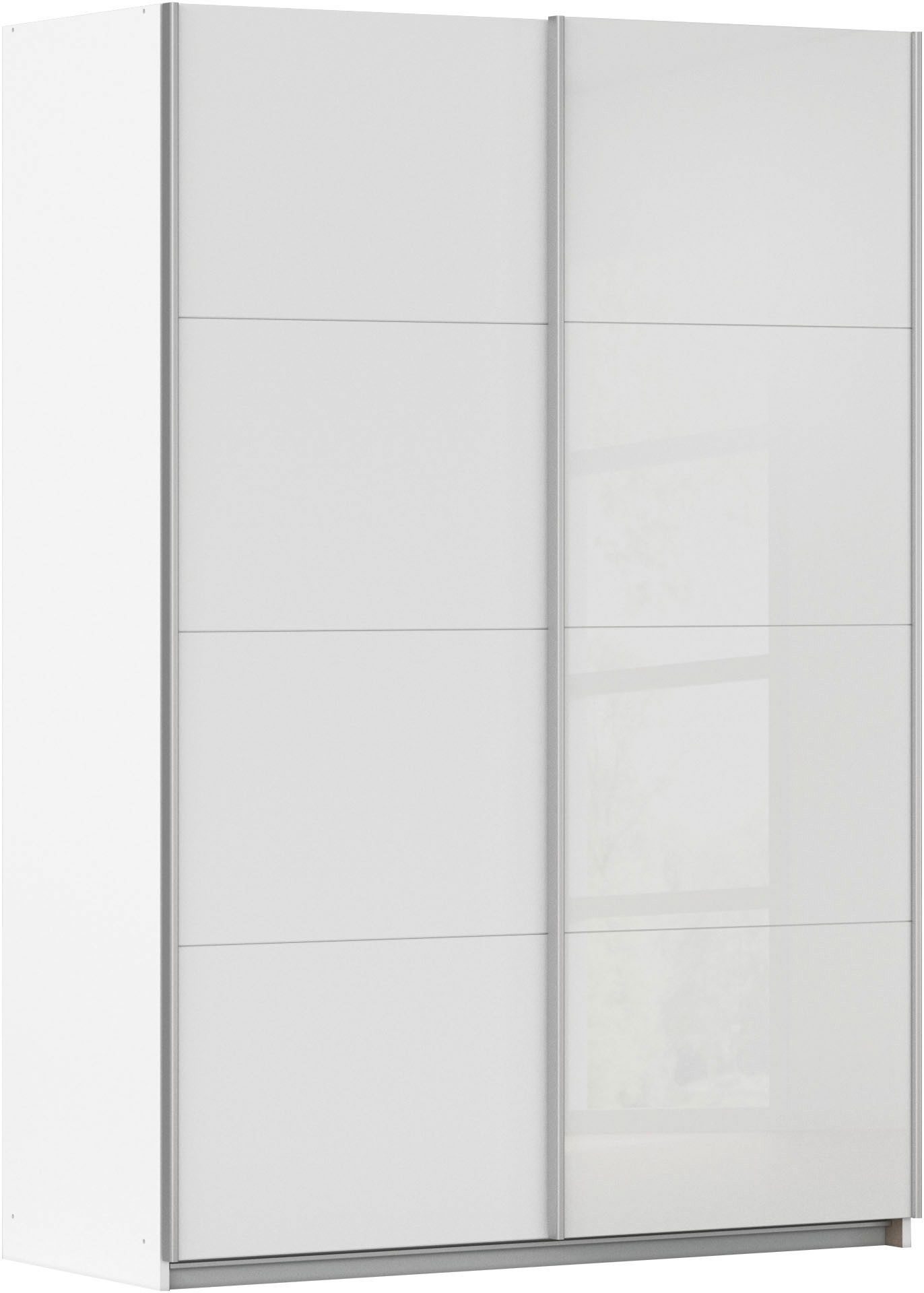 rauch Schwebetürenschrank Kleiderschrank Schrank KinderzimmerSUBITO Schlafzimmer Glasfront Breiten 136 & 181 Höhe 197 cm - MADE IN GERMANY
