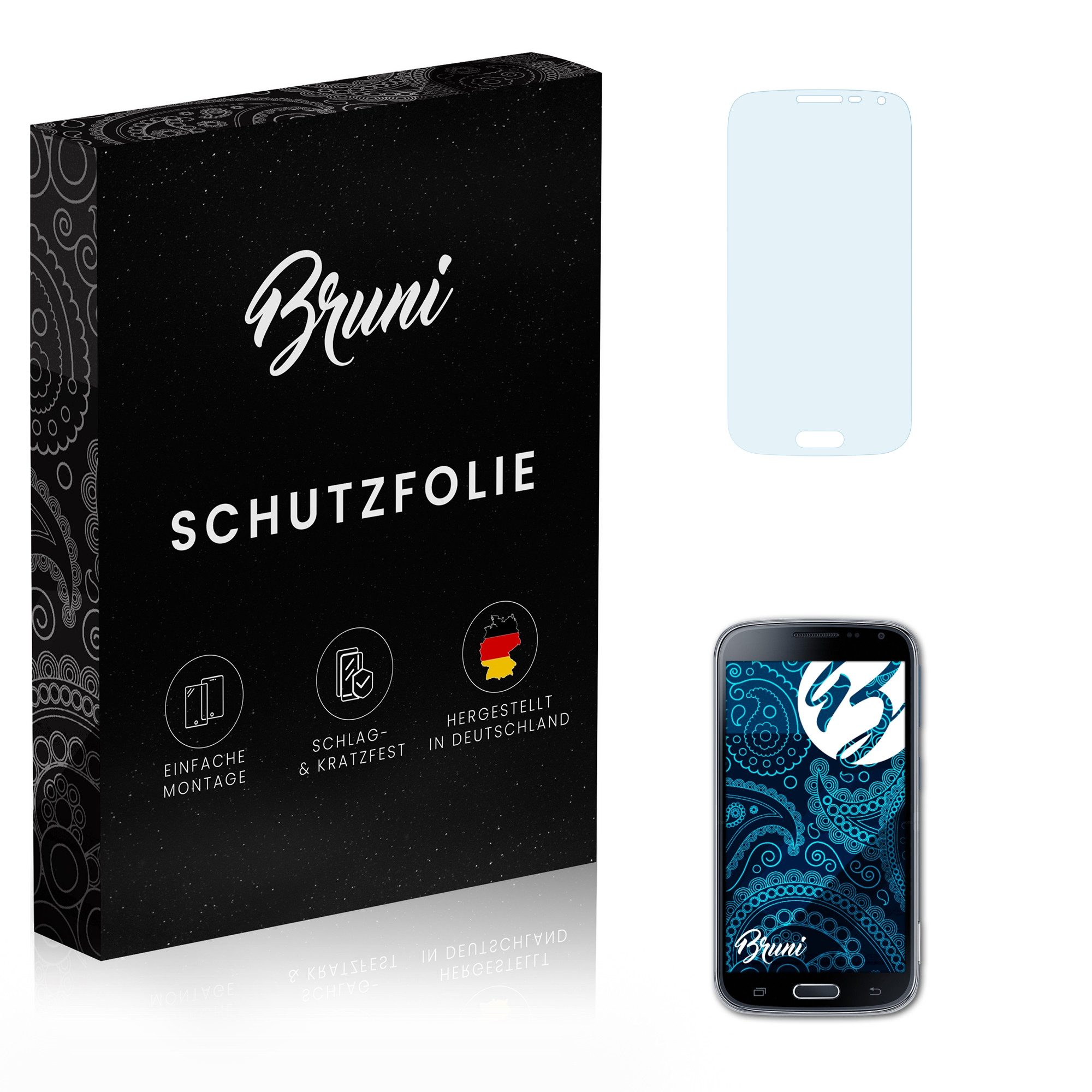 Schutzfolie Glasklare Displayschutzfolie für Galaxy K zoom