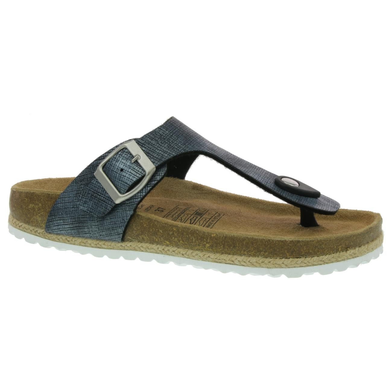 SUPERSOFT SUPERSOFT Шлепанцы Lederfussbett EUR 40 blau Шлепанцы