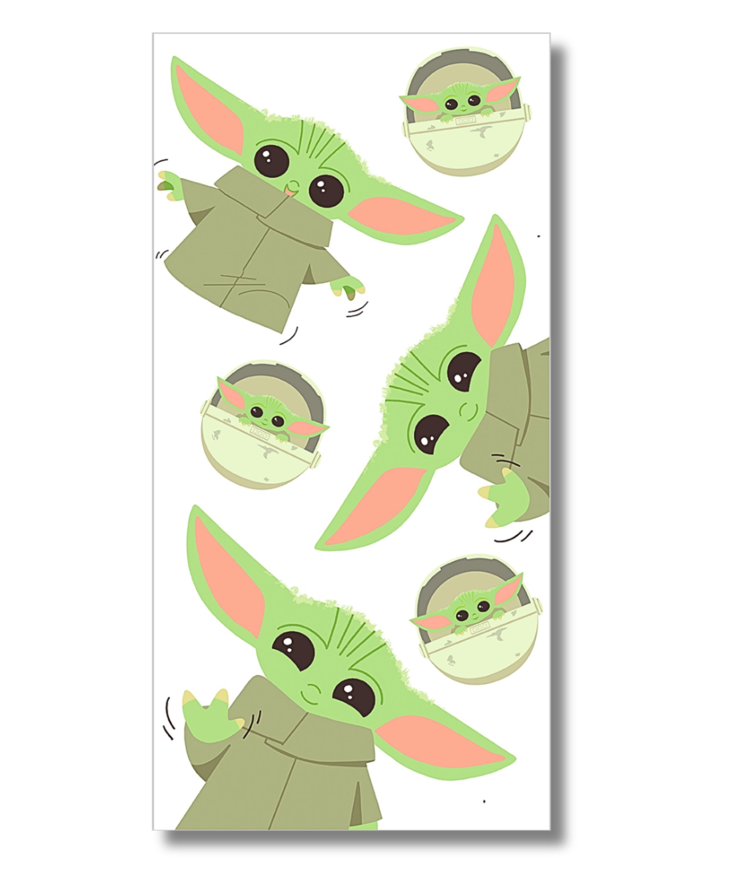Star Wars Badetuch Baby Yoda, Baumwolle, günstig online kaufen