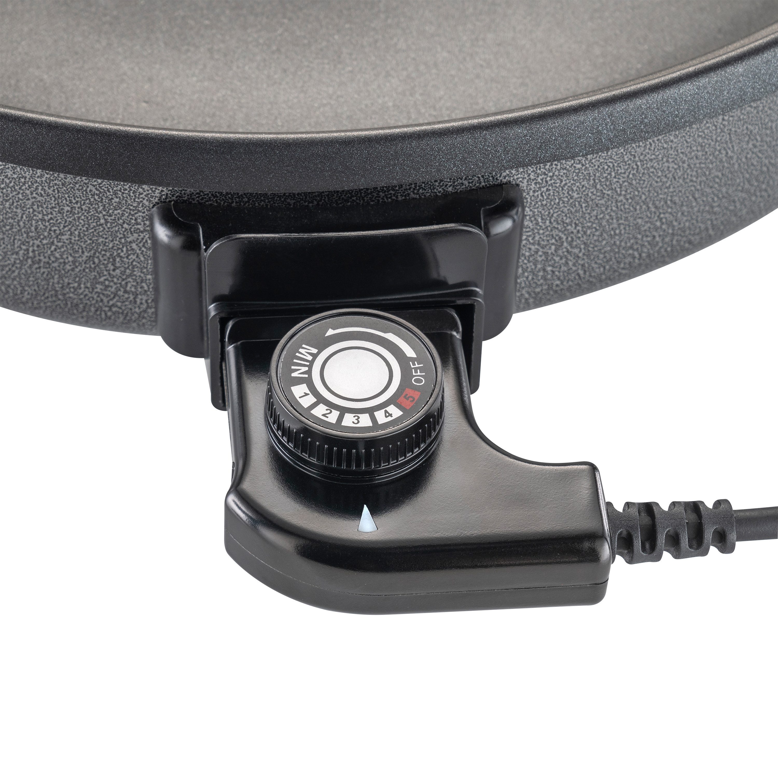 Caso Elektrische Partypfanne Profi Partypfanne, 1500 W, Antihaftbeschichtung, Durchmesser: 42 cm, Innenhöhe: 7,5 cm