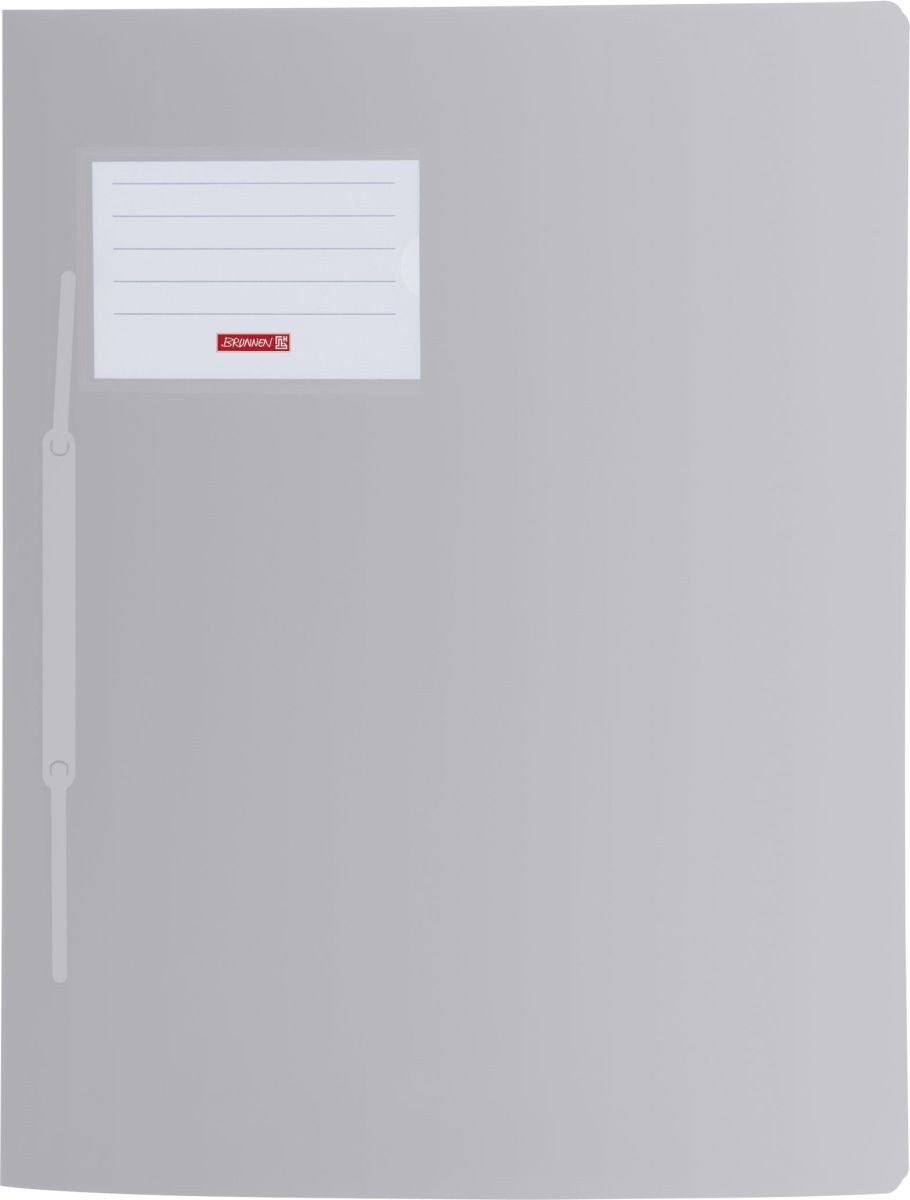 Hefter Schnellhefter Fact! A4 PP silber