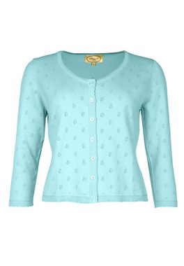 Sorgenfri Sylt Strickjacke Liselotte daisy Ajour-Strickdetails