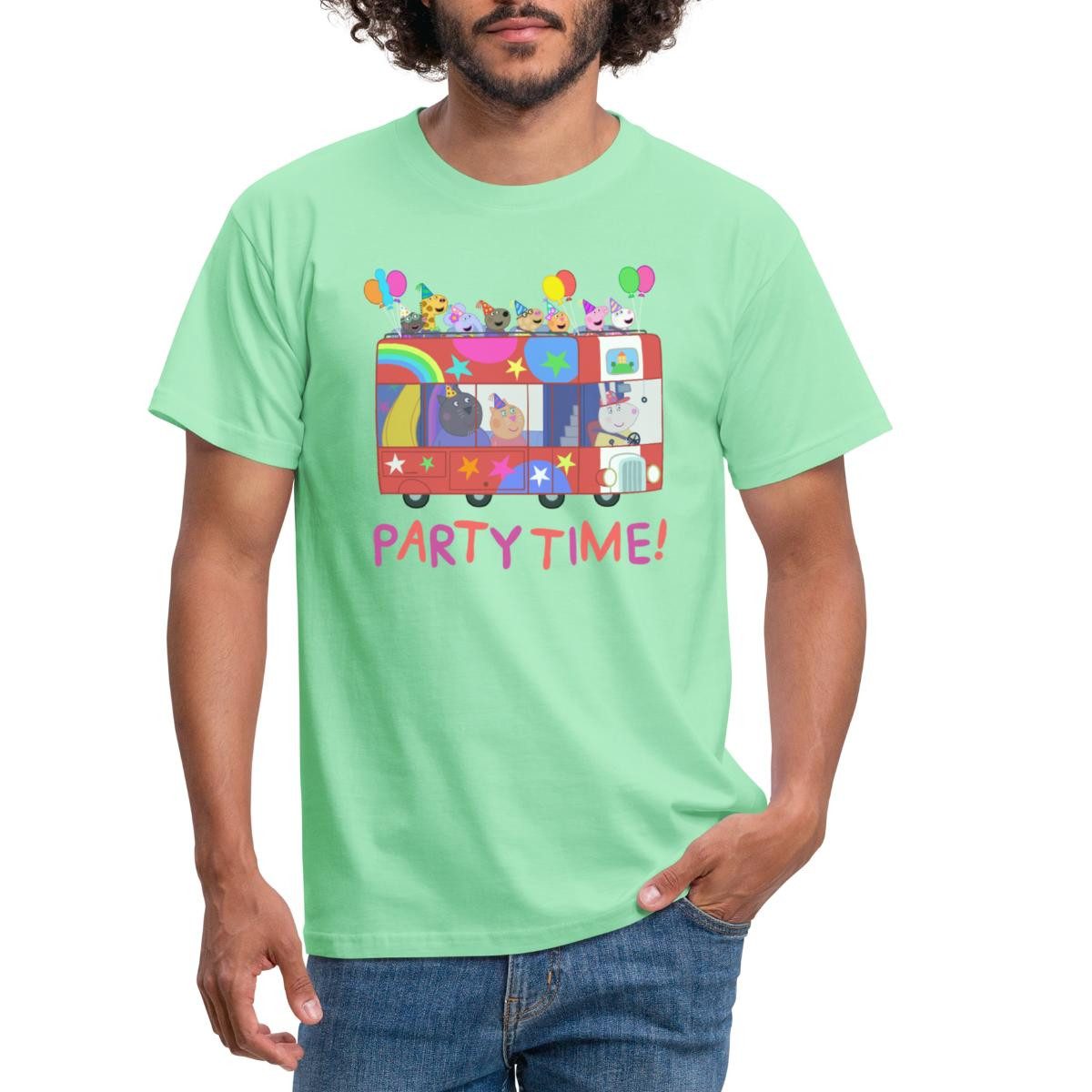 Spreadshirt T-Shirt Peppa Pig Design Party günstig online kaufen