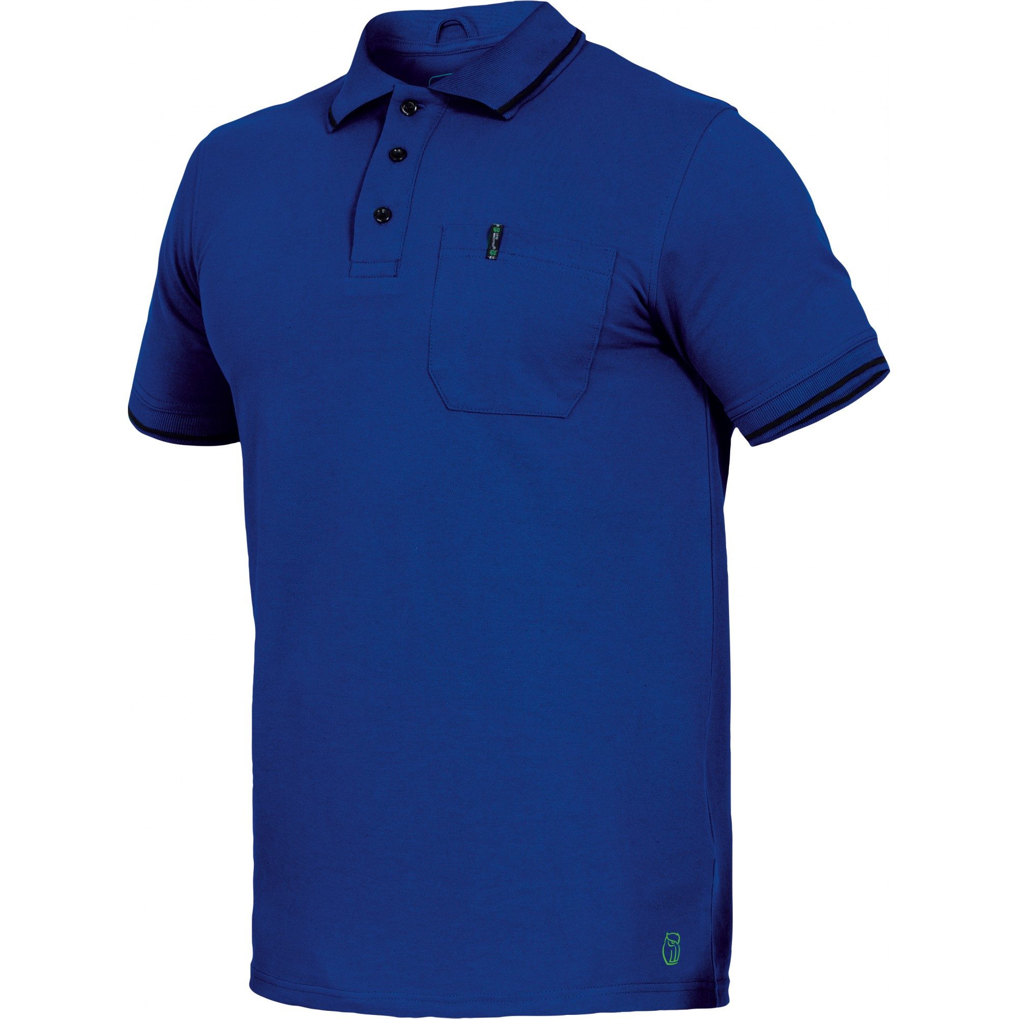 Leibwächter Poloshirt Flex-Line Herren Poloshirt kurzarm, mit Brusttasche & Stifttasche (Bequeme Workwear, antibakterielle, Antigeruchs- und Antipilling-Ausrüstung) 50% Baumwolle & 50% Polyester, 220g/m²