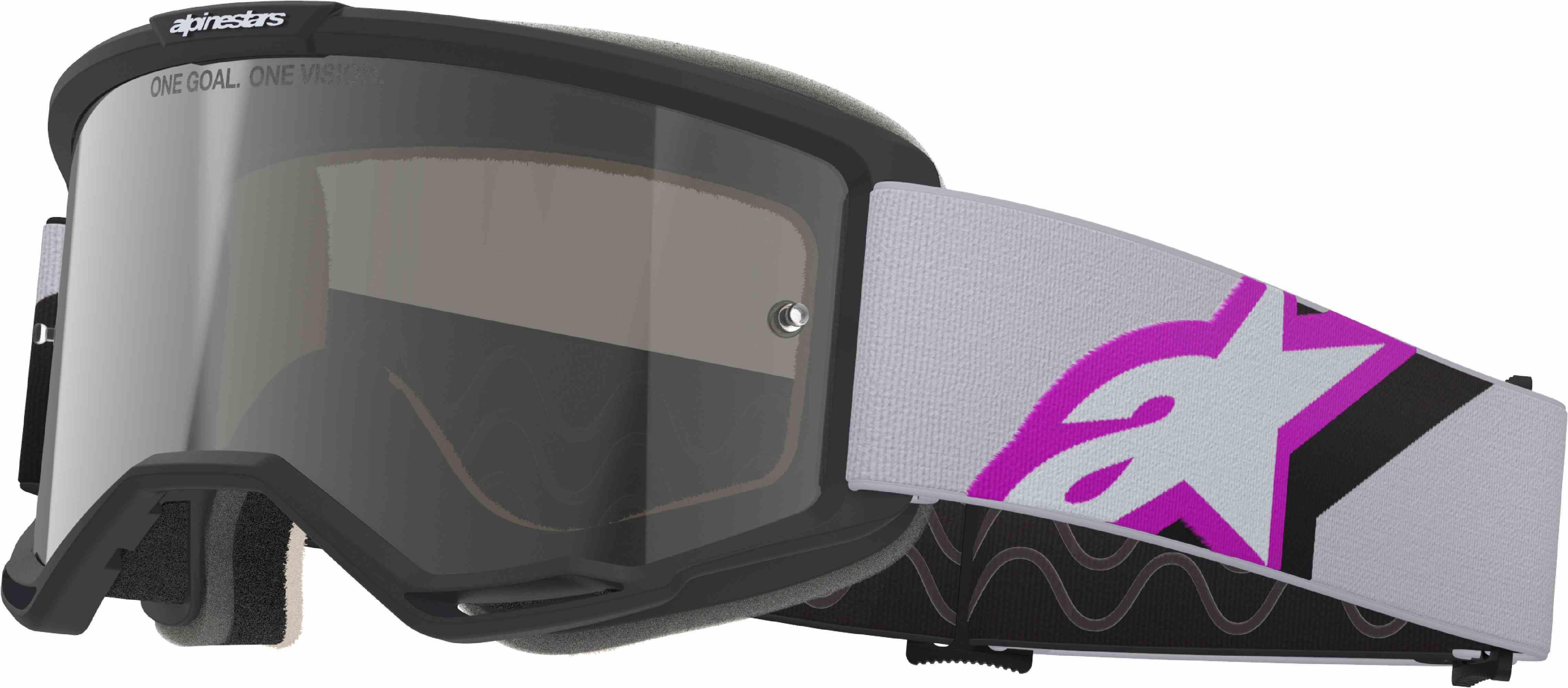 Alpinestars Motorradbrille Vision 5 Corp Motocross Brille, antifog