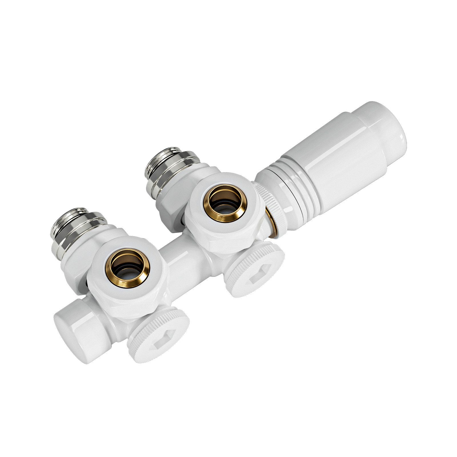 MEYKOERS Heizkörperthermostat Mittelanschluss-Set Multiblock für Badheizkör günstig online kaufen