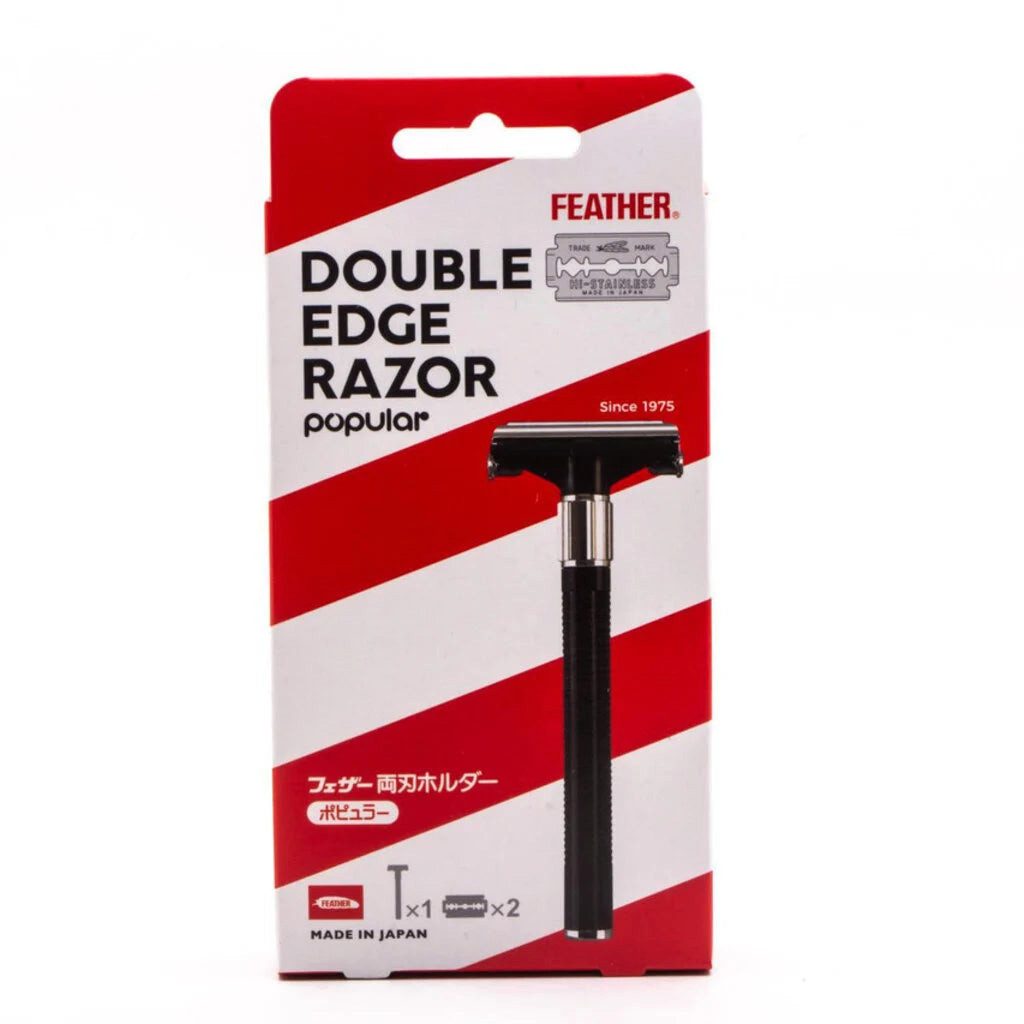 Feather Körperrasierer Feather 800-1B Safety Razor - Black, 1-tlg.