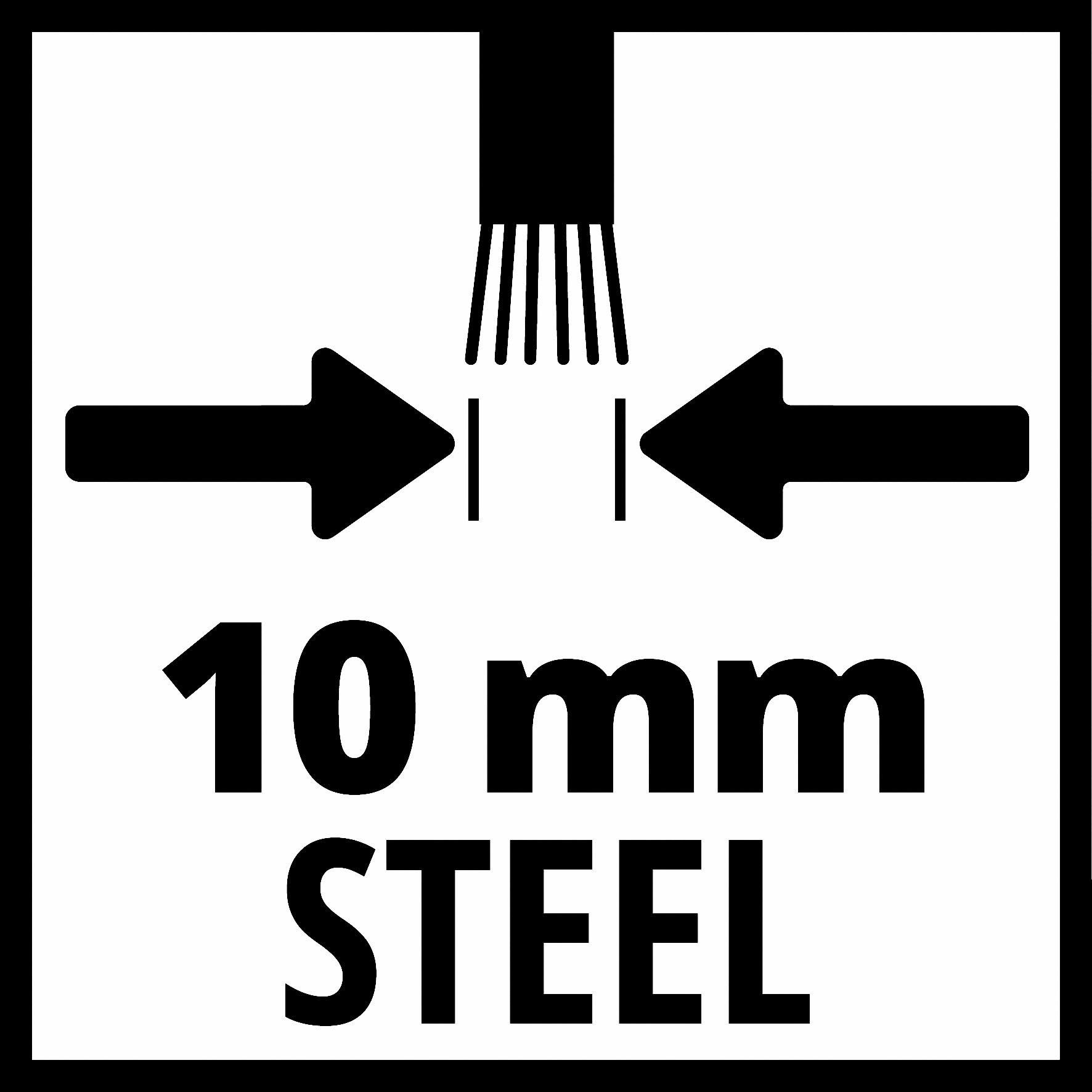 Einhell Fugenbürste für Fugenreiniger BG-EG 1410, GC-EG 1410, GC-CC 18 Li, 1 Stahlbürste, 1 Nylonbürste