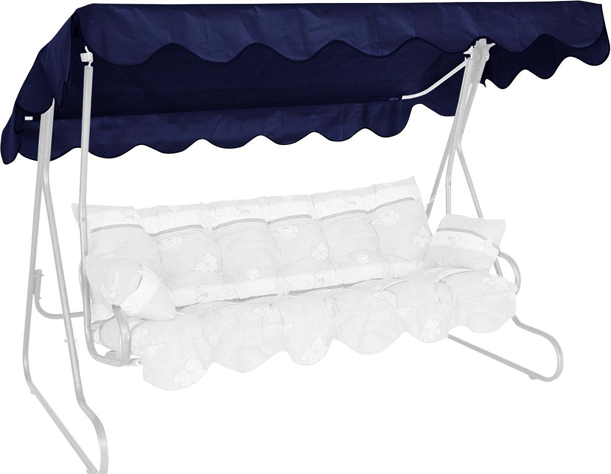 Angerer Freizeitmöbel Hollywoodschaukelersatzdach TOPSELLER!, (OTTOs Choice), (B/T): ca. 210x145 cm