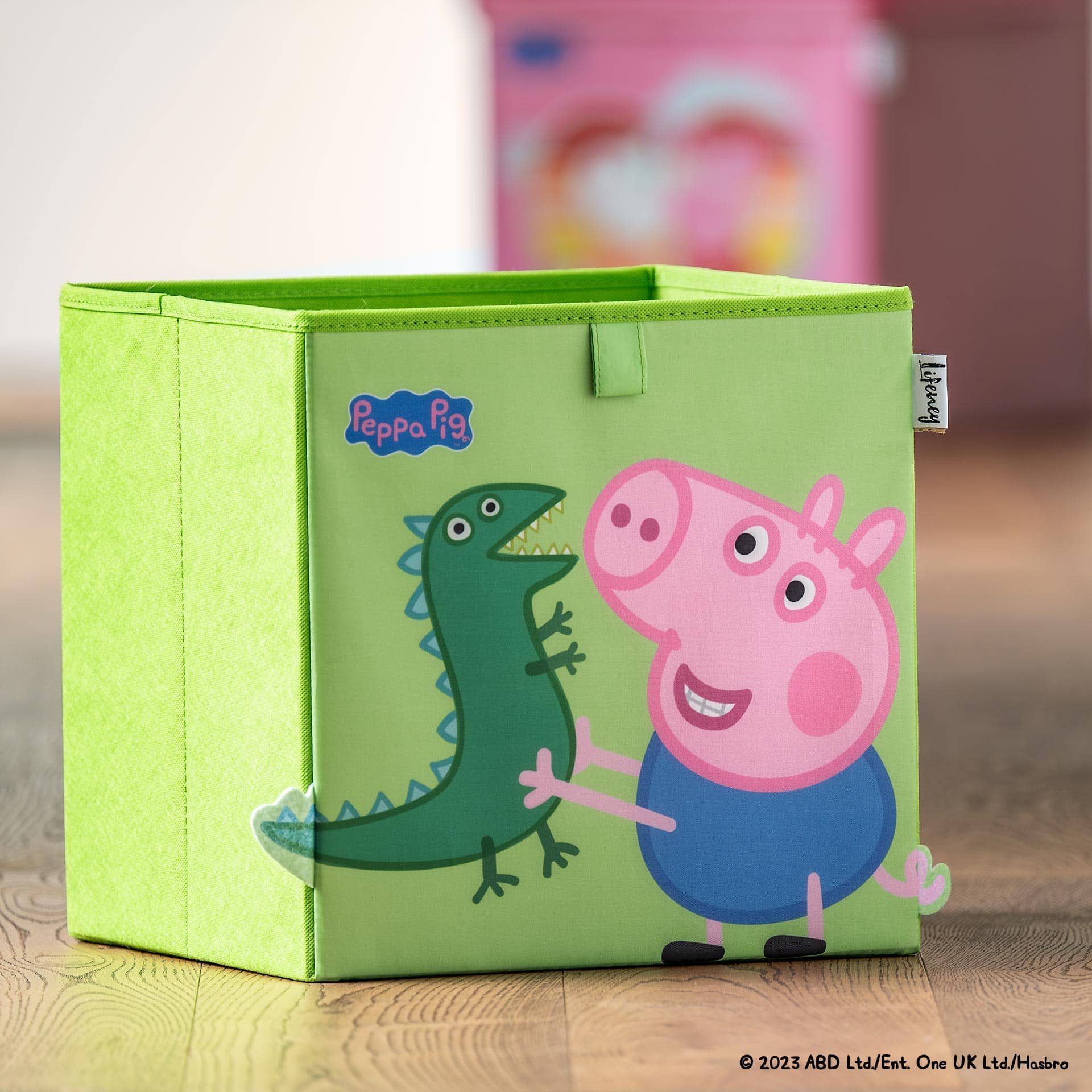 Lifeney Aufbewahrungsbox Peppa Wutz Aufbewahrungsbox – 30 x 30 x 30 cm für günstig online kaufen