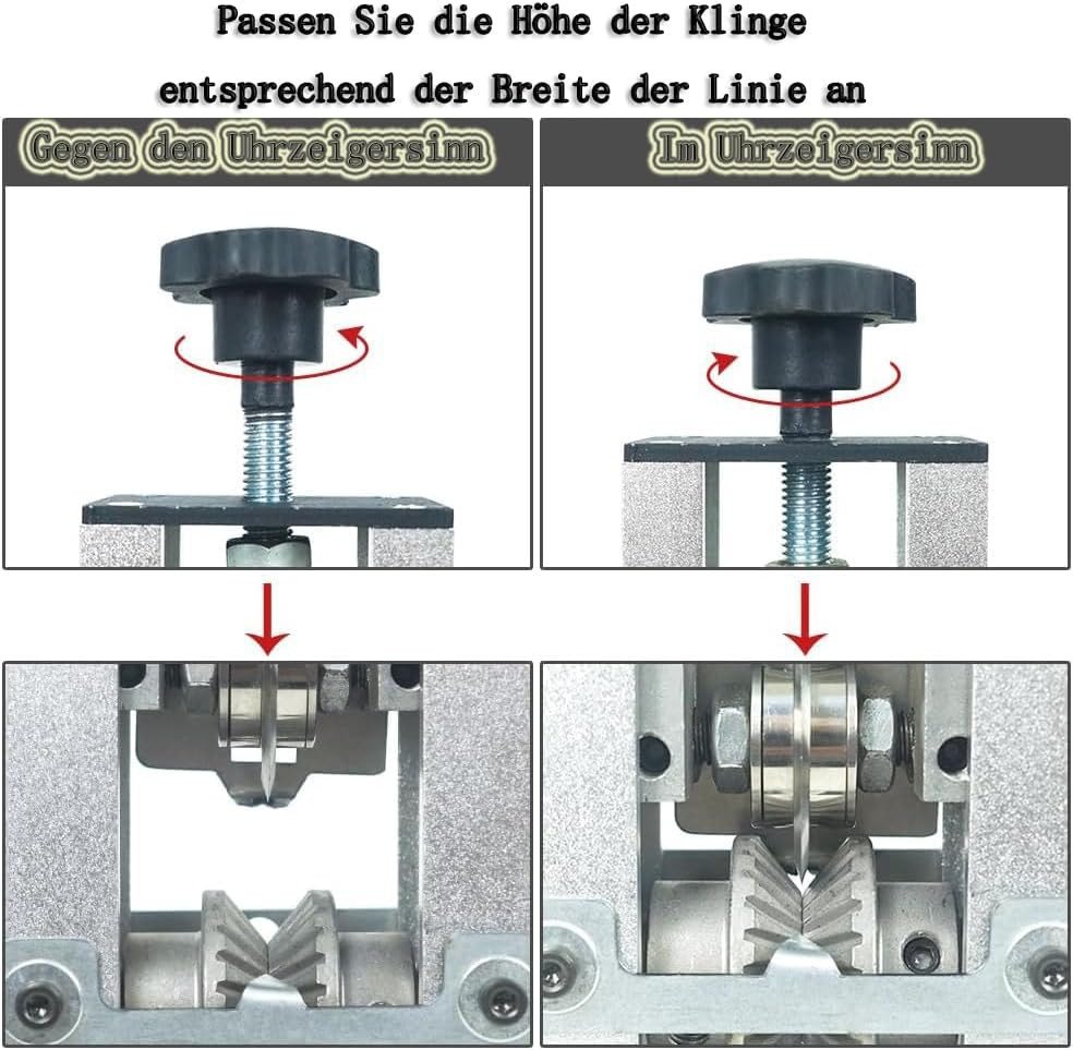 Thumbnail - Auledio Abisolierzange Manuelle Abisoliermaschine für 1,5-25 mm Kabel, Kabelschälmaschine, Mehrfach mit Abisoliergeschwi...