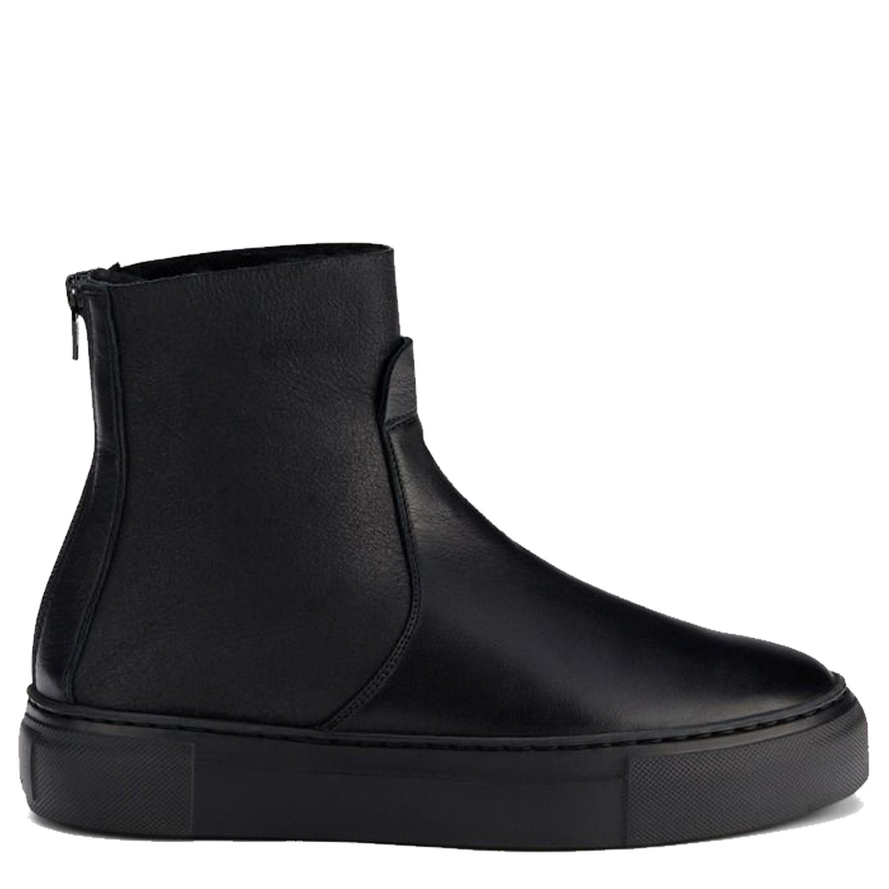 Attilio Giusti Leombruni AGL Boots MEGHAN WARM aus Leder - Schwarz Sneaker