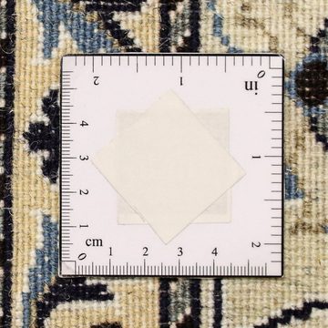 Orientteppich Perser - Nain - 237 x 168 cm - dunkelgrün, morgenland, rechteckig, Höhe: 12 mm, Wohnzimmer, Handgeknüpft, Einzelstück mit Zertifikat