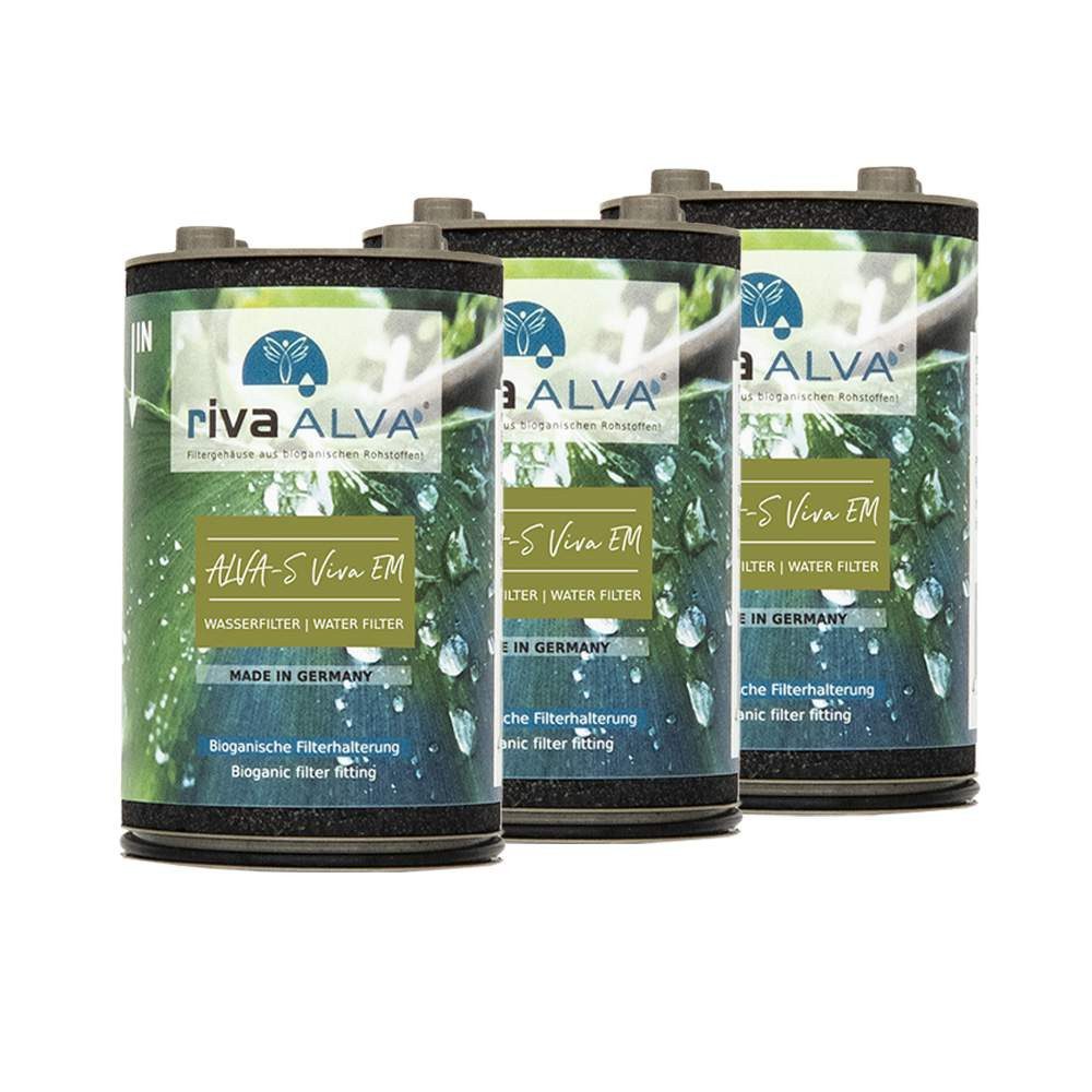 rivaALVA Wasserfilter ALVA-S Viva EM Ersatzkartusche