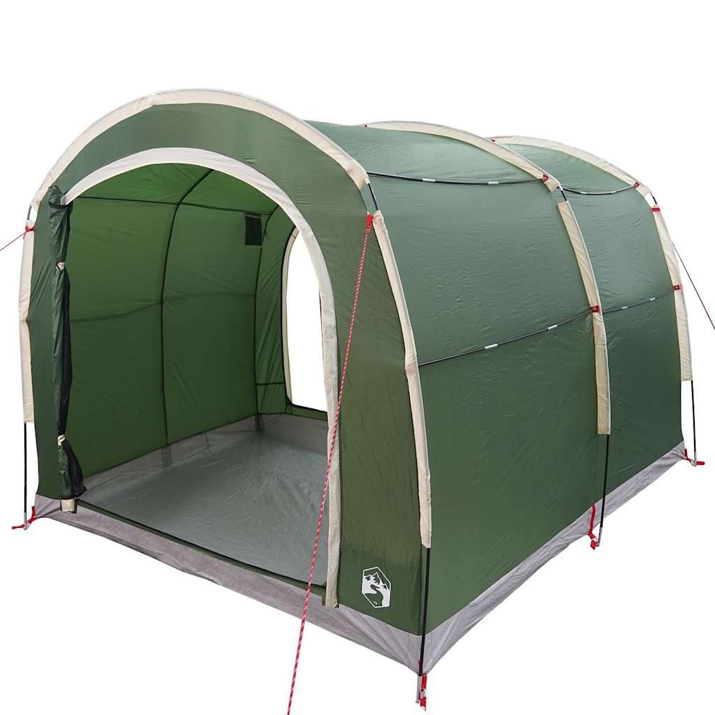 vidaXL Gerätezelt Zelt mit Dach mit Speicher Grün 268 x 240 x 191 cm Polyester, (1 tlg)