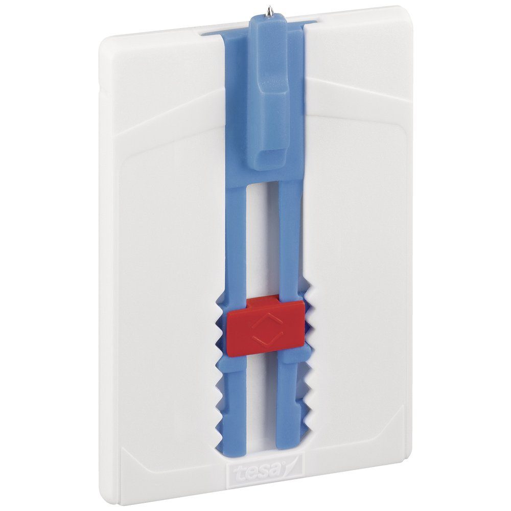 tesa Klebehaken tesa Klebenagel Tapeten & Putz im 3er Pack - höhenverstellbar - selbs, (77779-00500-00)