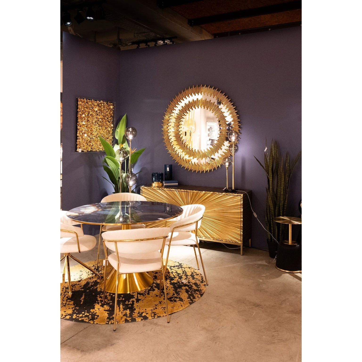 Kare Design Esstisch Grande Possibilita, Steinzeug, 120x120 cm