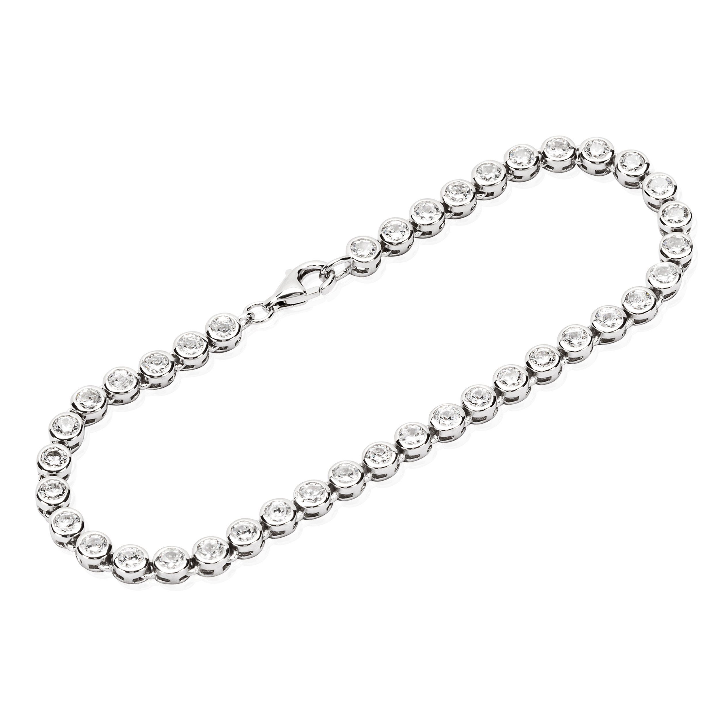 NKlaus Armkette Tennisarmband 19cm 925 Silber günstig online kaufen