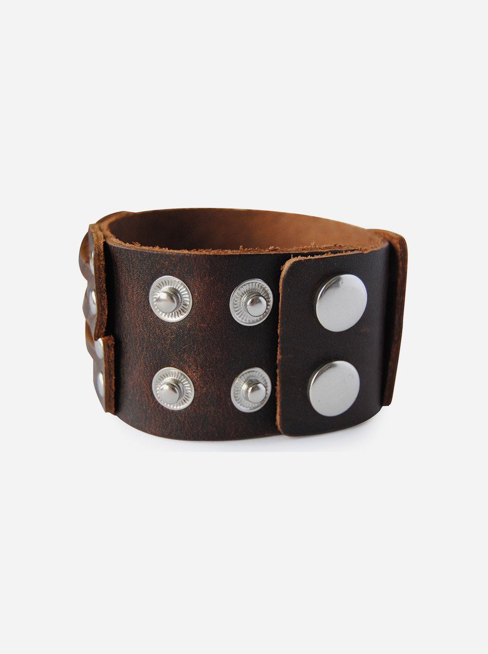 axy Lederarmband Herrenarmband Breite Leder Armband, aus Echtleder, mit Kno günstig online kaufen